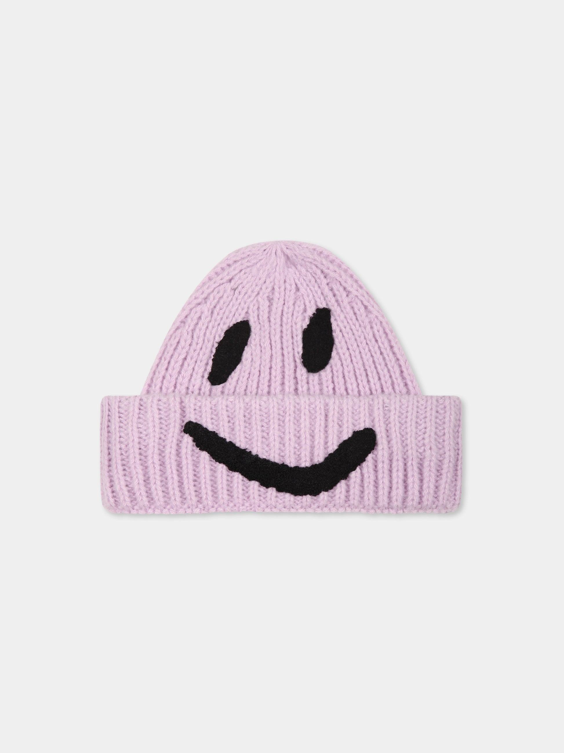 Berretto viola Kim per bambina con smile,Molo,7W24S313 8968