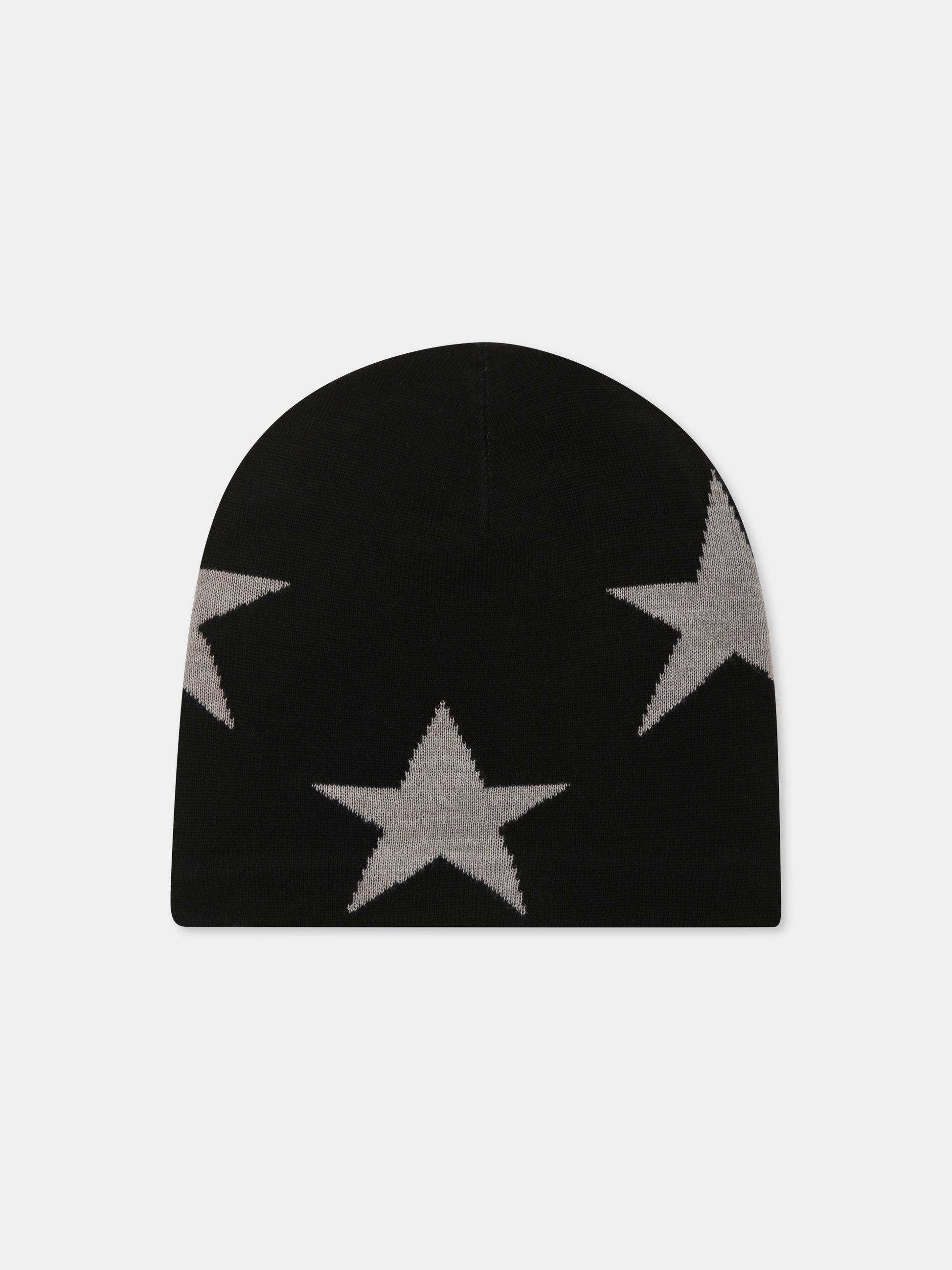 Berretto nero Colder per bambini con stelle,Molo,7W24S303 0099
