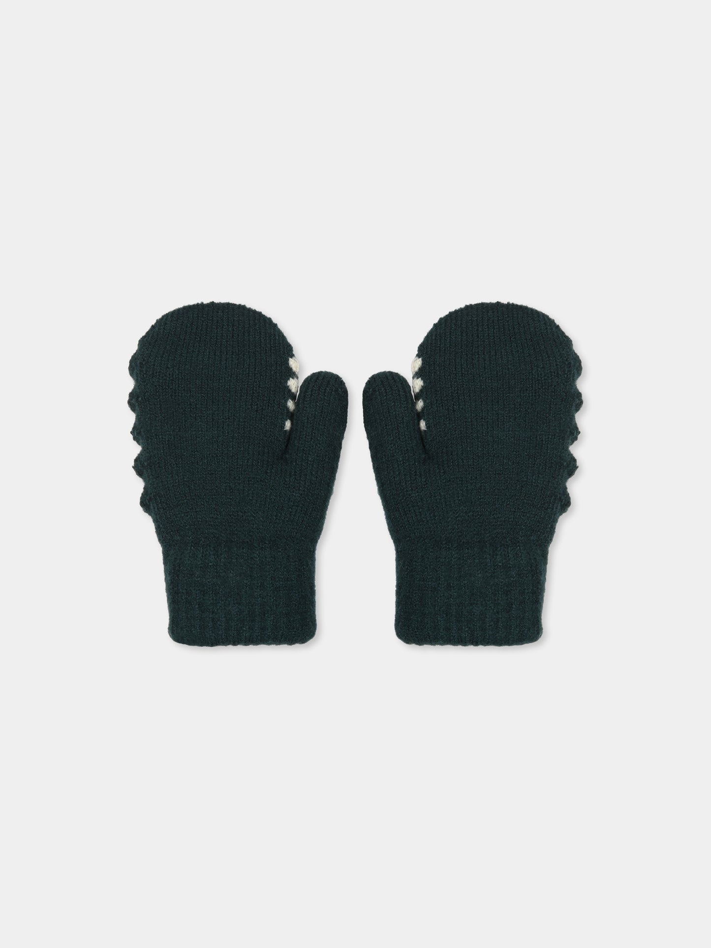 Guanti verdi Kenau per bambino con dinosauro,Molo,7W24S105 2319