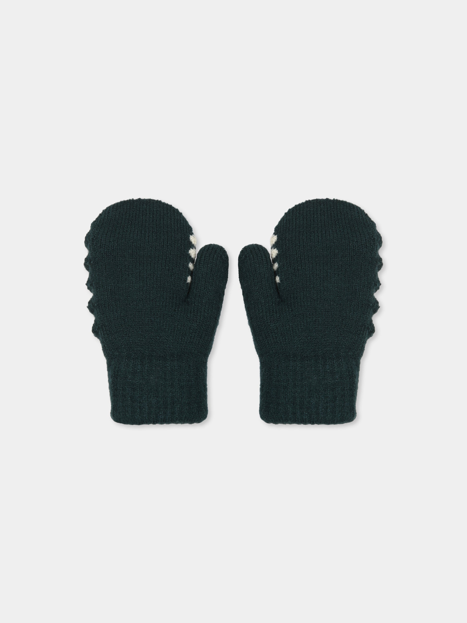 Guanti verdi Kenau per bambino con dinosauro,Molo,7W24S105 2319