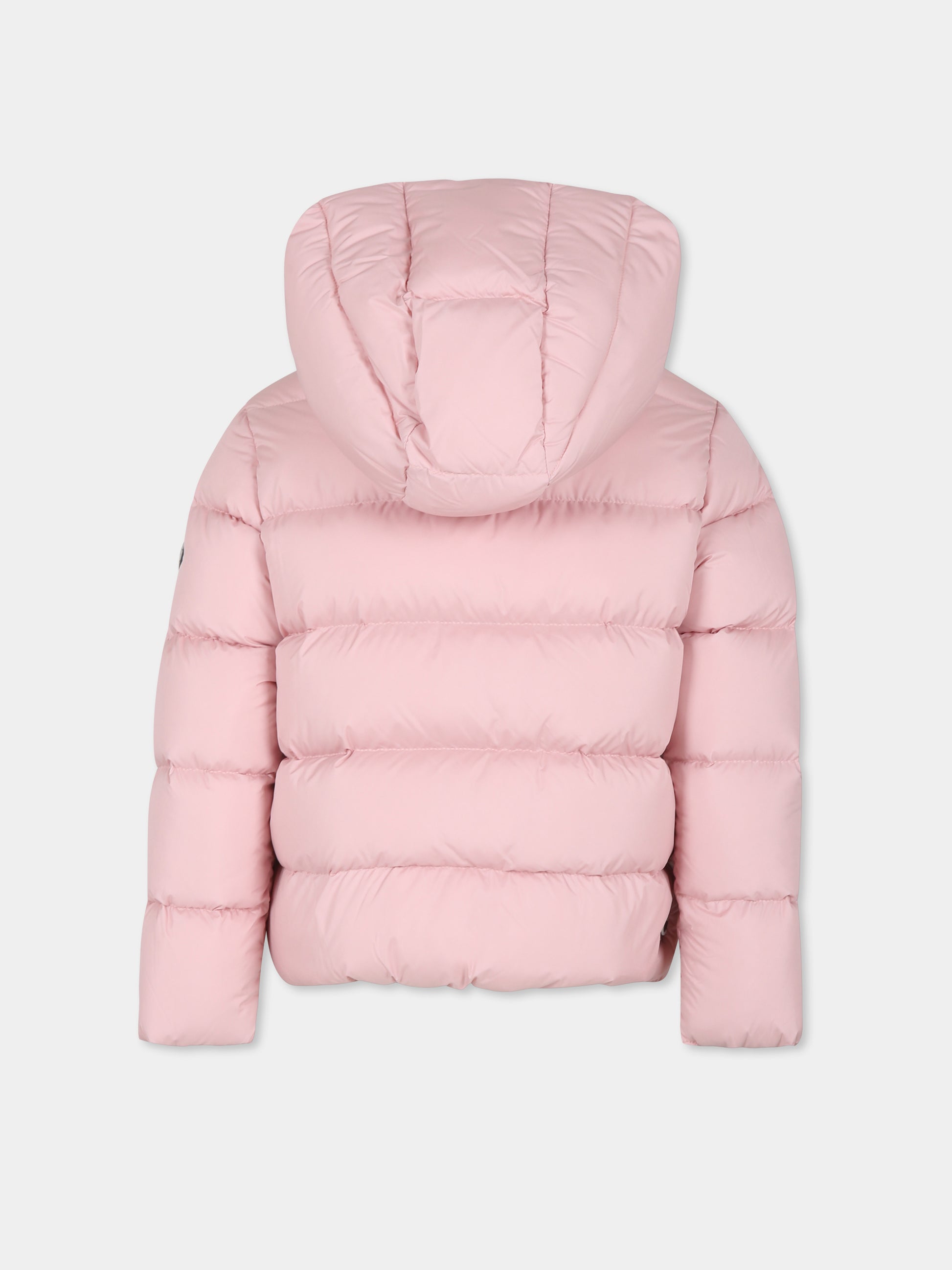 Piumino rosa per bambina con logo,Colmar Originals Kids,3445 2XX 420