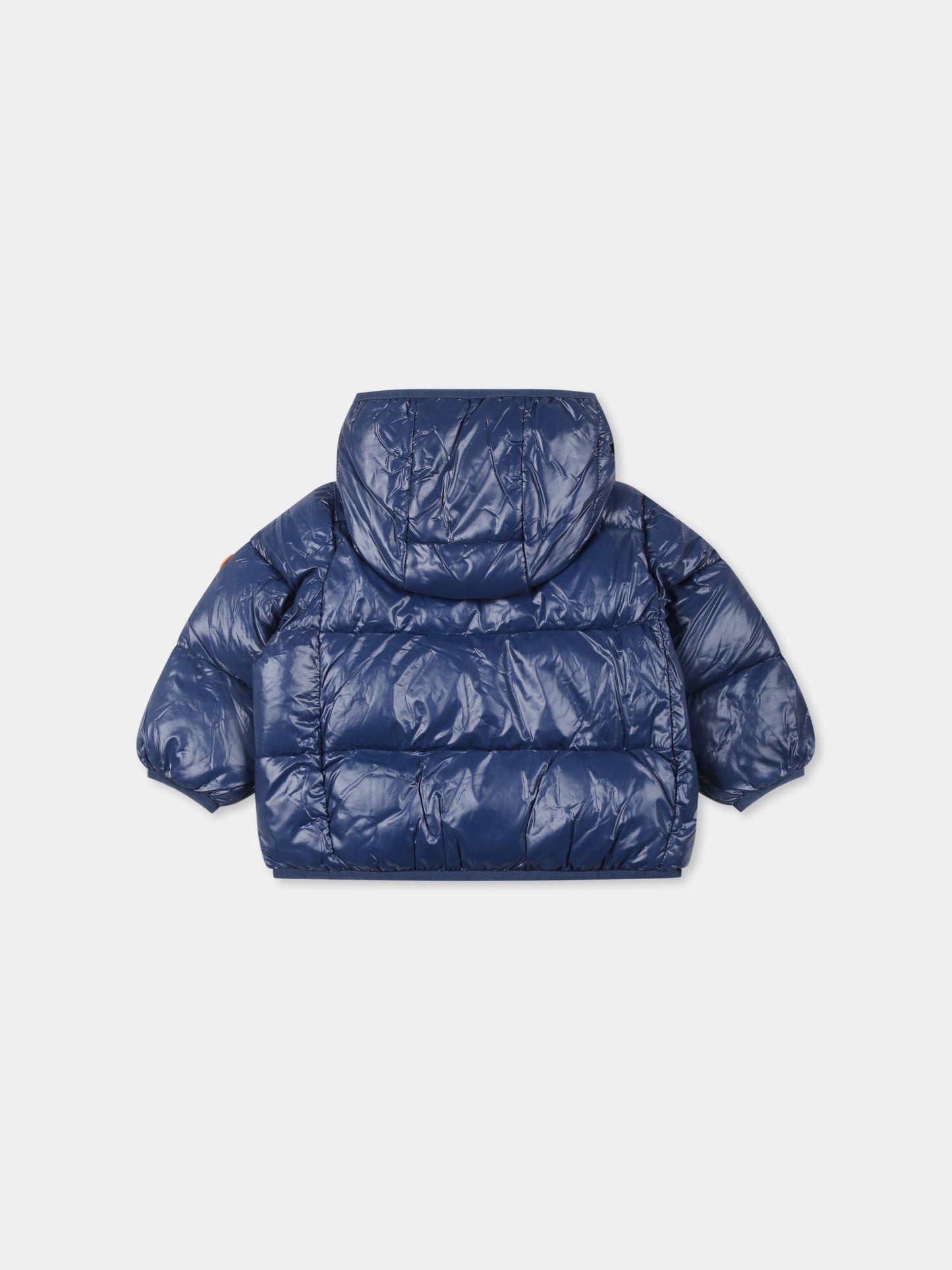 Piumino Jody blu per neonato con logo,Save The Duck Kids,I30004X LUCK19 90044