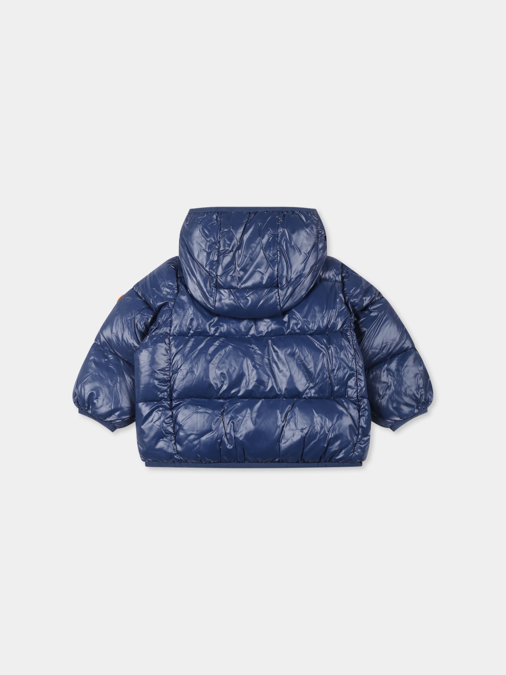 Piumino Jody blu per neonato con logo,Save The Duck Kids,I30004X LUCK19 90044