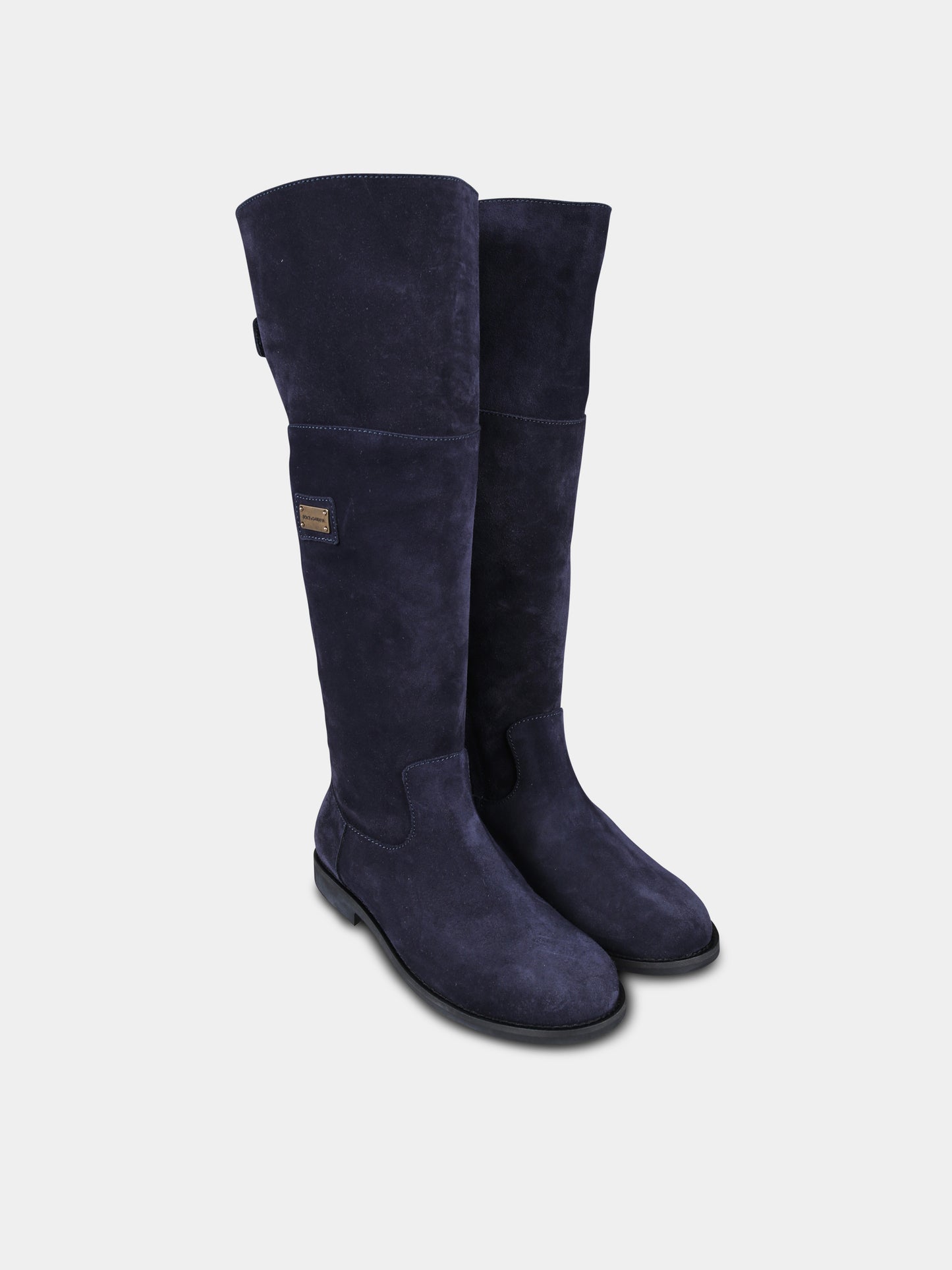 Stivali blu per bambina,Dolce & Gabbana Kids,D11258 A1386 80650