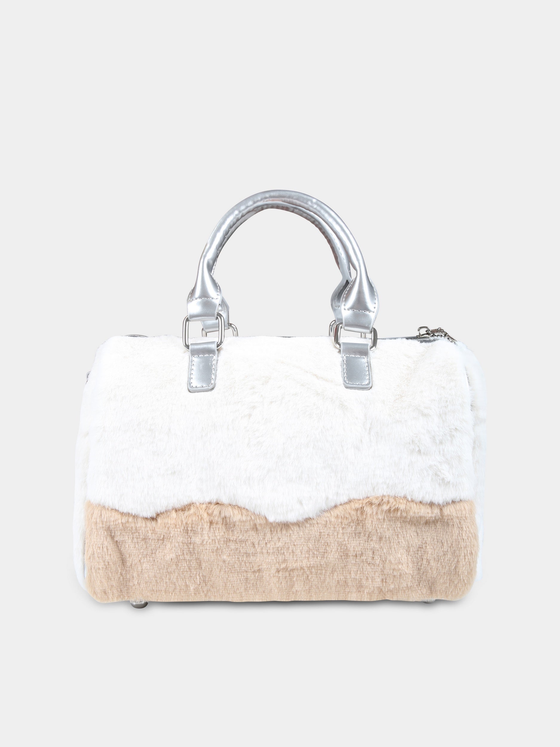 Borsa avorio per bambina con Lily e il Vagabondo,Monnalisa,19D004 4718 3203