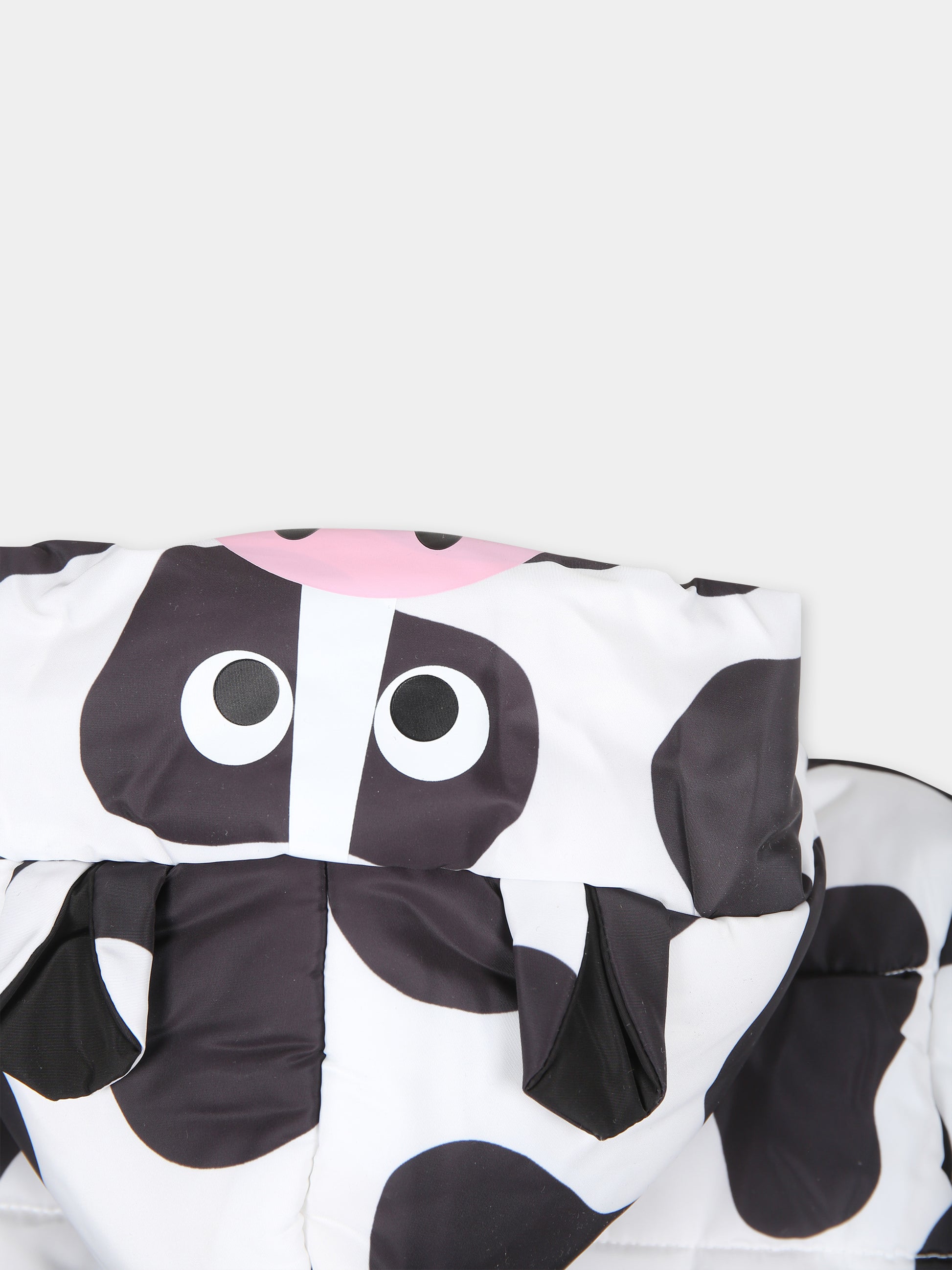 Piumino bianco per neonati con mucca,Stella Mccartney Kids,TV2568 Z2404 101NE