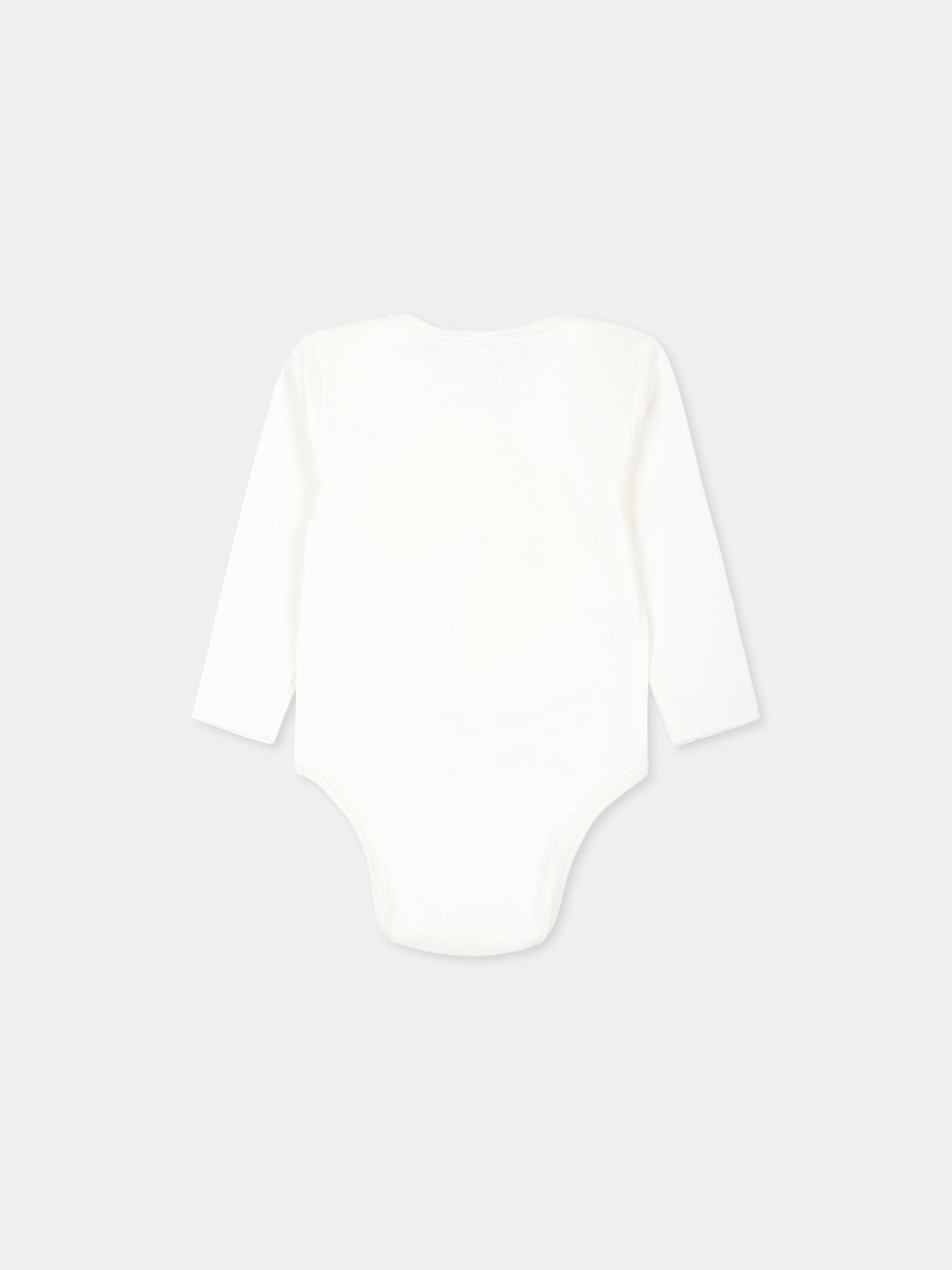 Set body avorio per neonato con pulcini,Stella Mccartney Kids,TVB560 Z2273 101MC