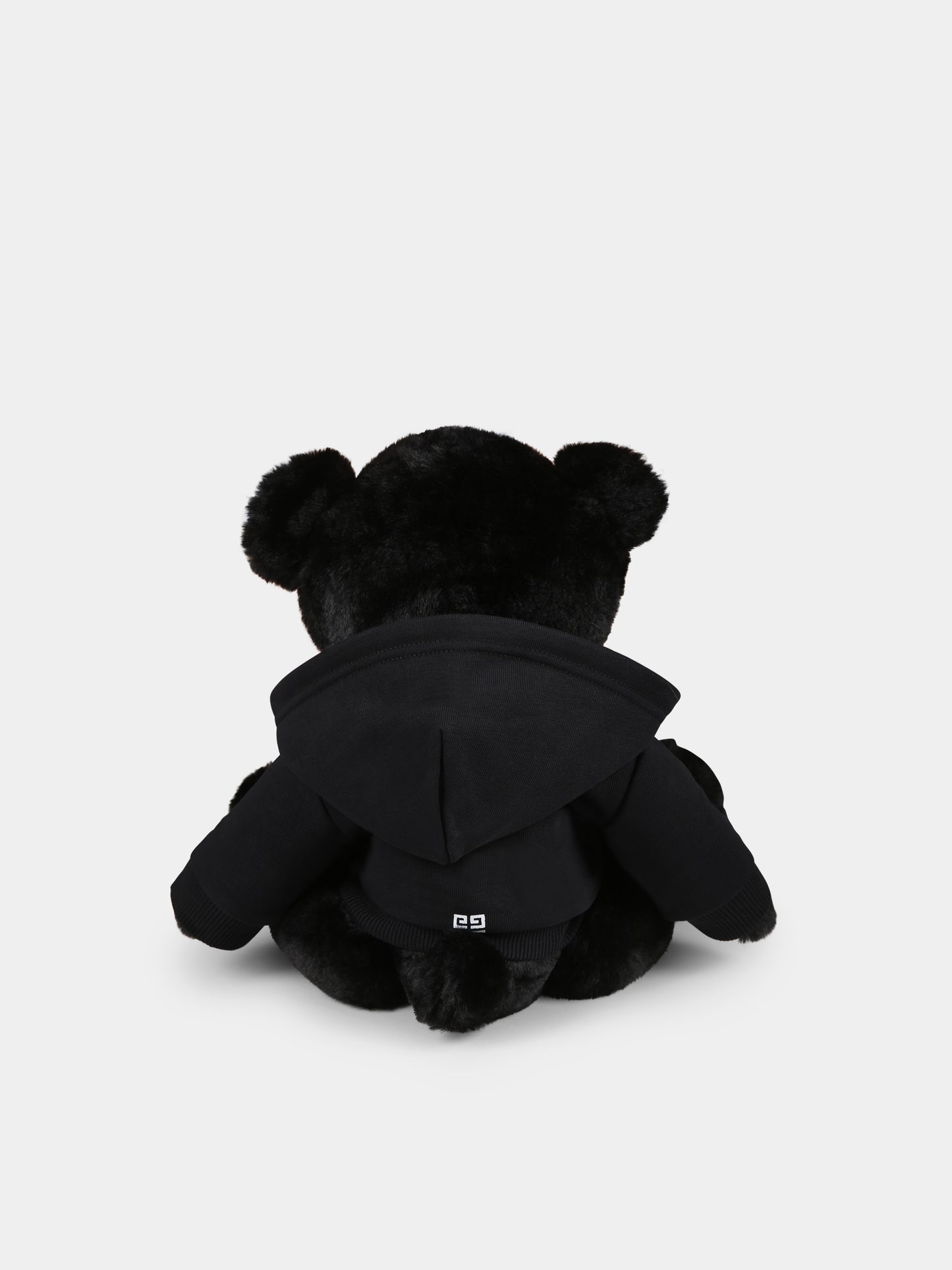 Peluche nero per neonati con logo,Givenchy Kids,H30515 09B