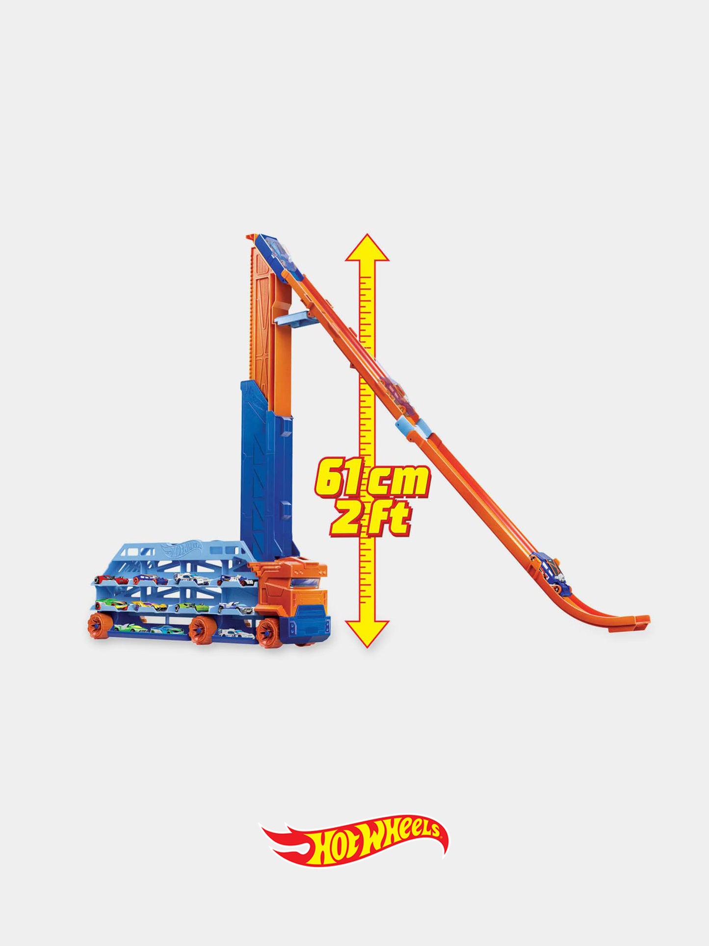 Autotrasportatore multicolor per bambino,Hot Wheels,HDY92