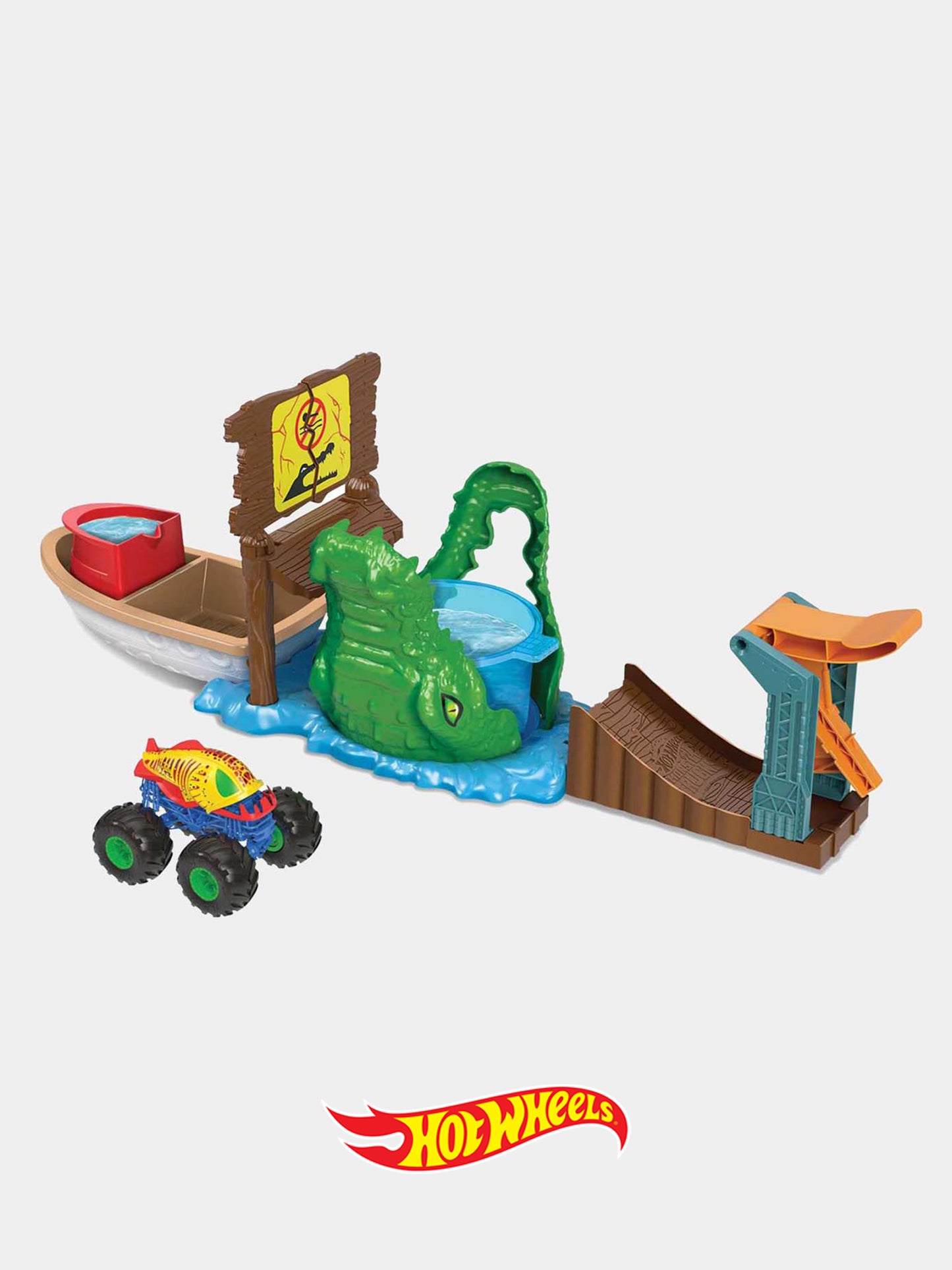 Monster Trucks Crocodile Swamp for boy
