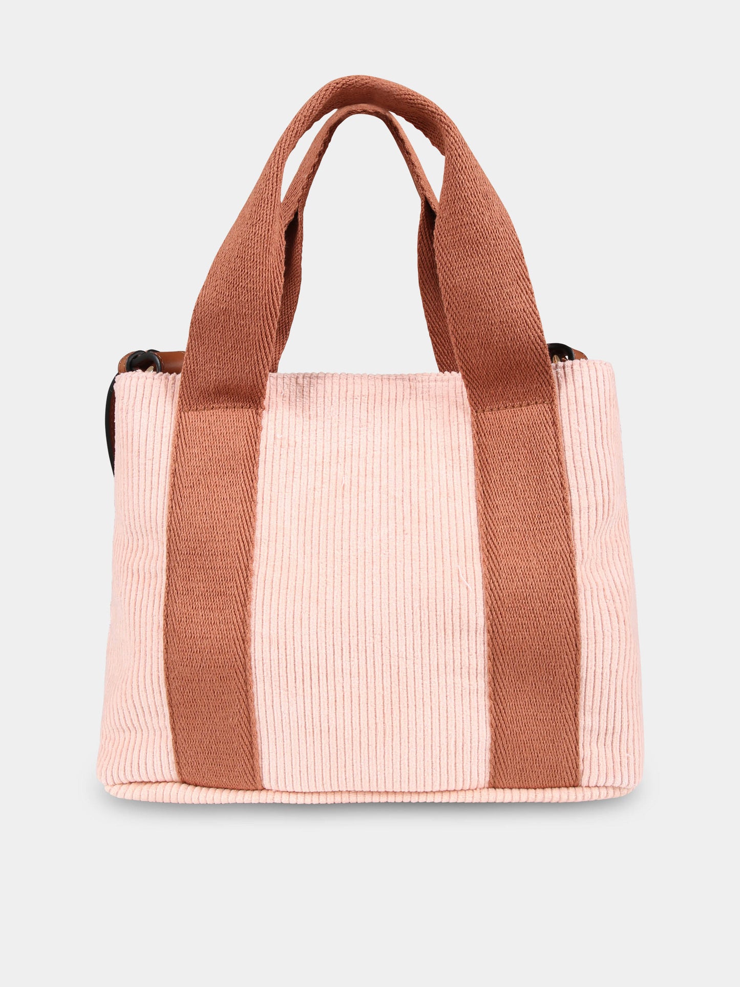 Borsa rosa per bambina con logo,Chloé Kids,C20274 454