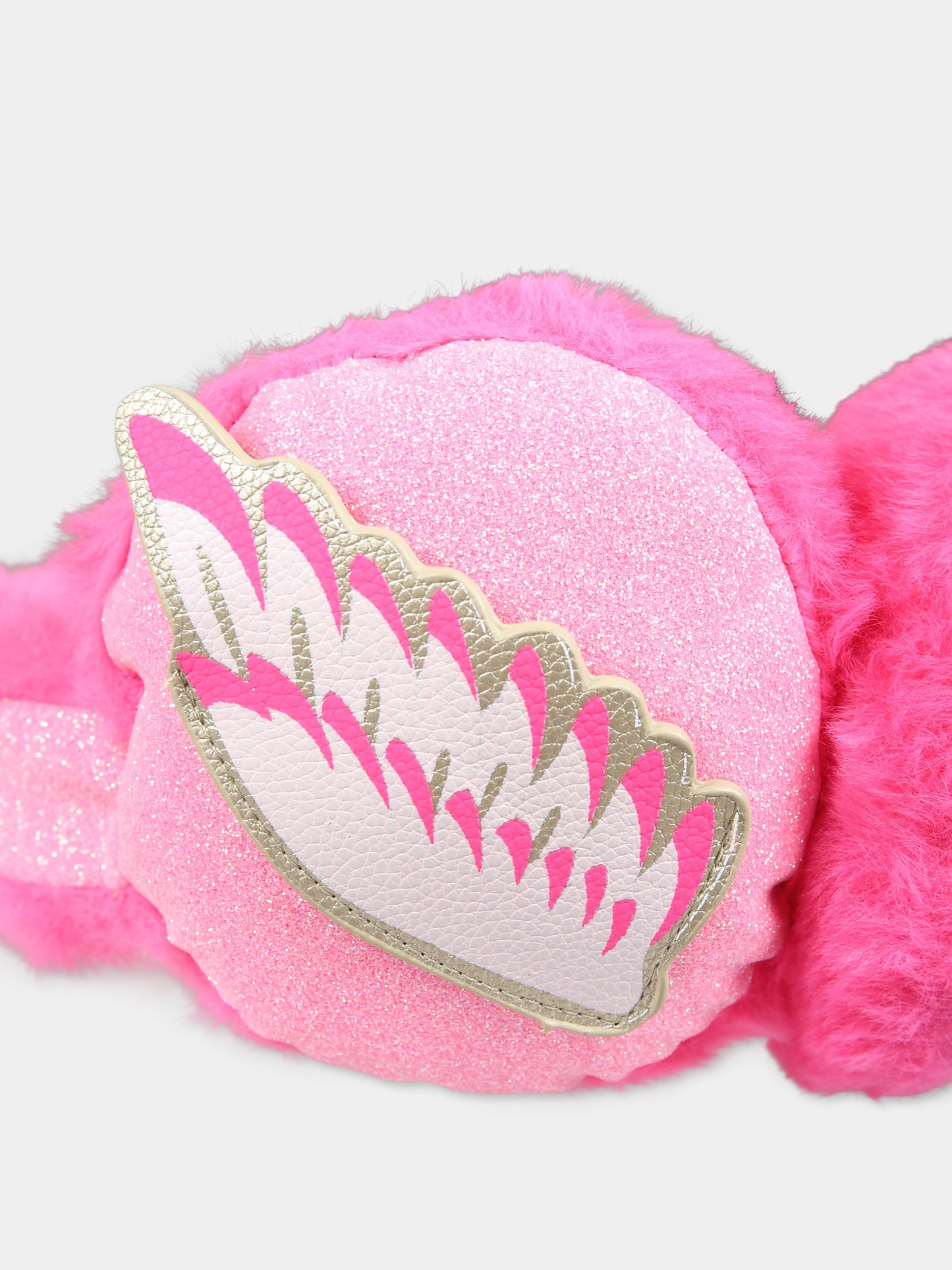 Paraorecchie fucsia per bambina con ali,Billieblush,U20664 47A