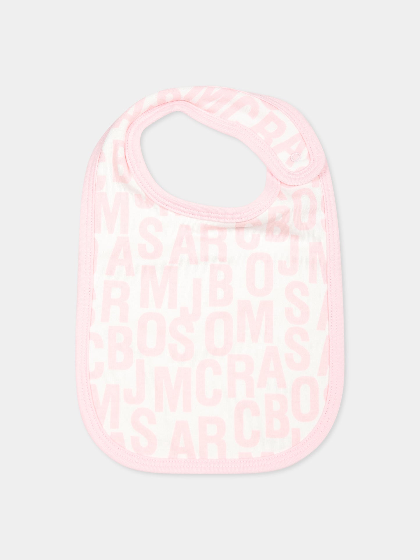 Set tutina rosa per neonata con logo,Marc Jacobs,W60328 475