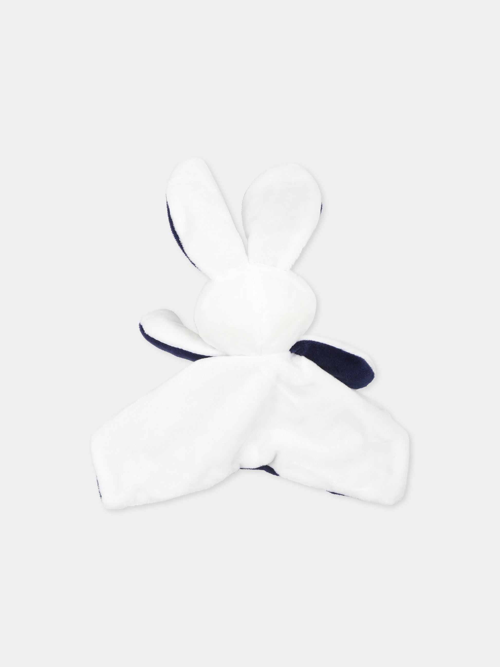 Doudou bianco per neonato con logo,Boss,J90P21 10B