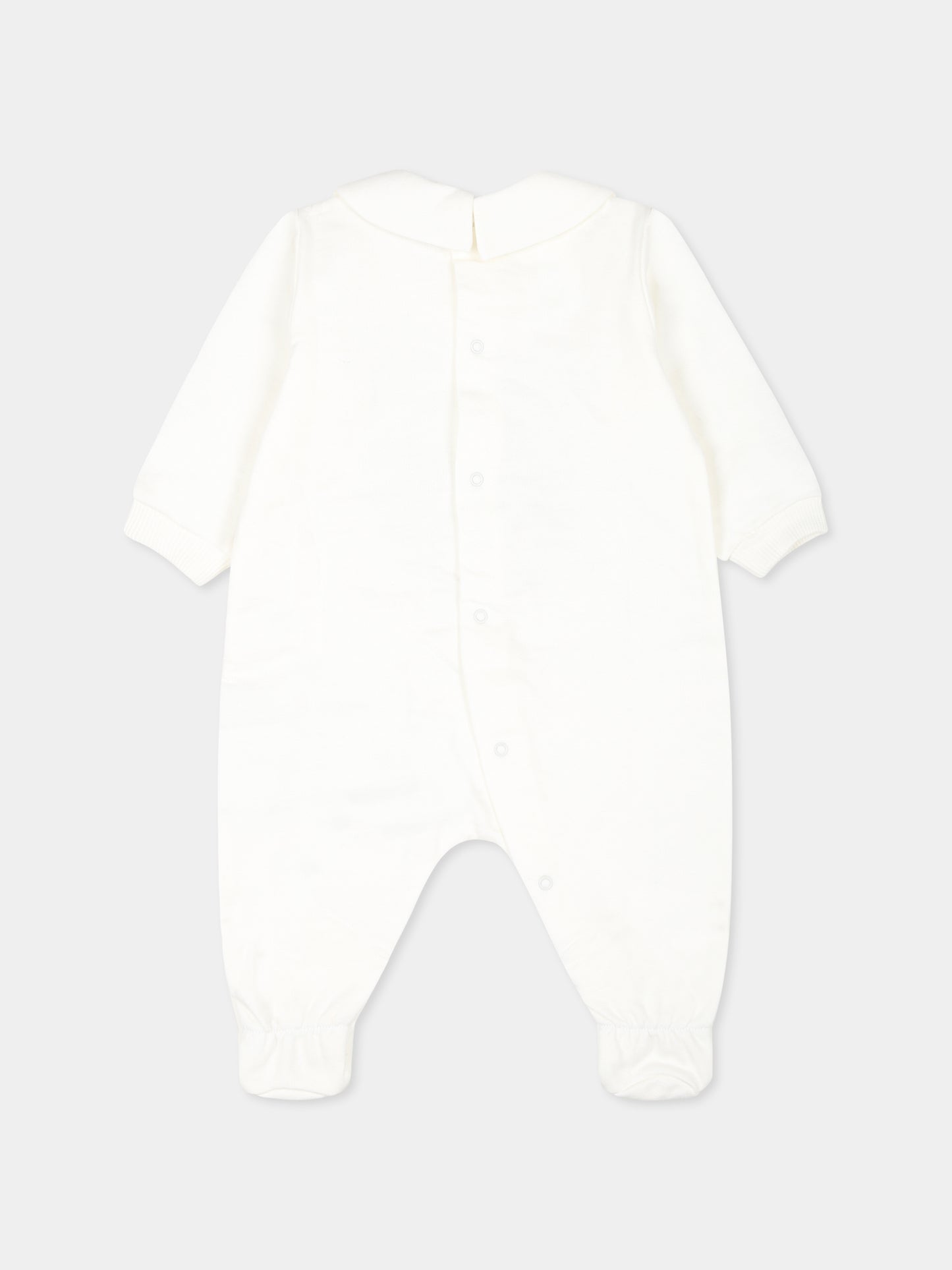 Ivory babygrow set for babykids with Teddy Bear