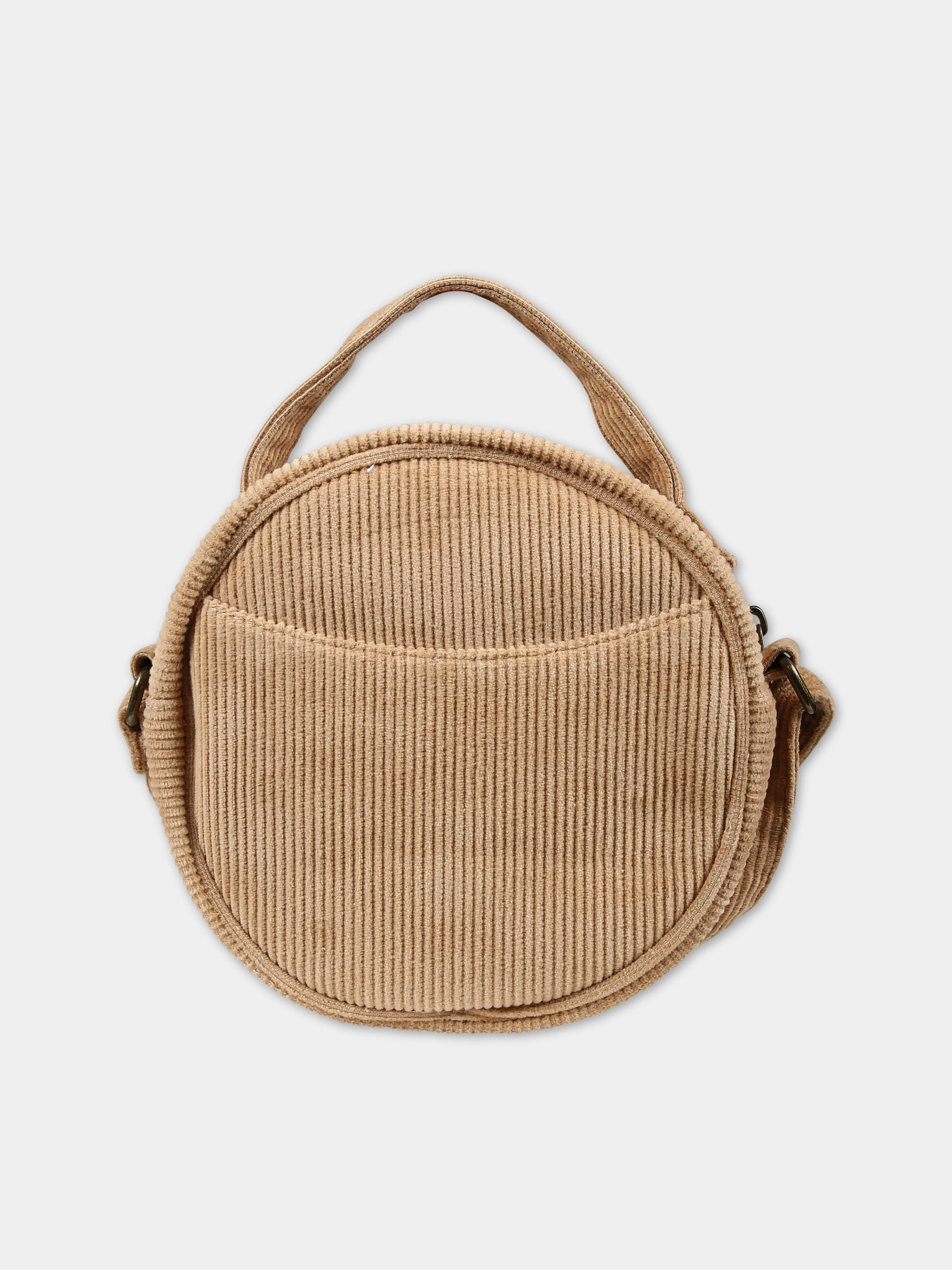 Borsa beige per bambina con logo,Ralph Lauren Kids,23WRL4AR113 X81