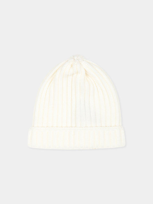 Cappello avorio per neonati,Little Bear,9131 LATTE