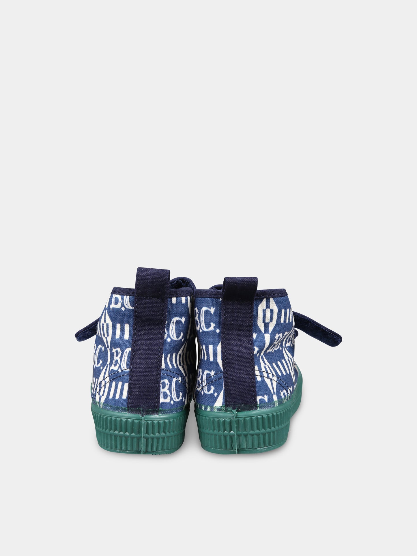 Sneakers blu per bambini con logo vintage,Bobo Choses,B224AI050