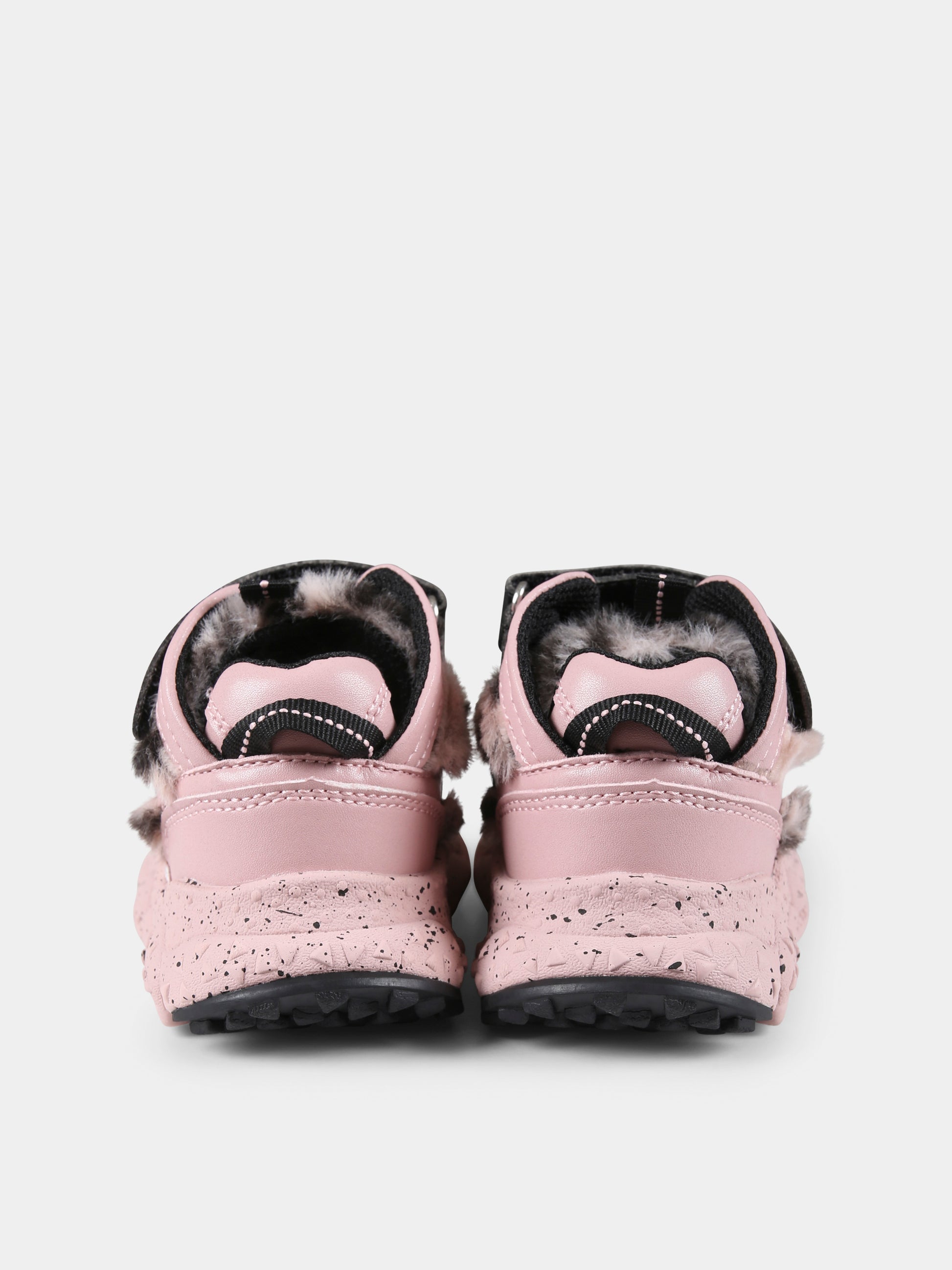 Sneakers Yamano rosa per bambina con logo,Flower Mountain,1M40 001 2018659 03