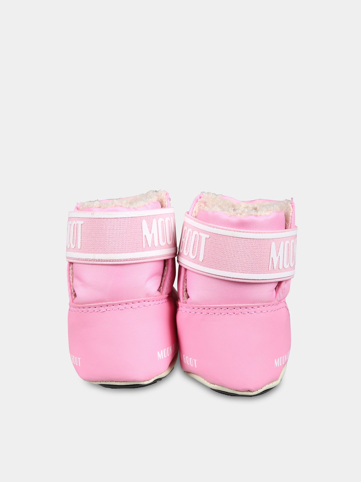 Moon Boot rosa per neonata,Moon Boot,80D3401020 J004