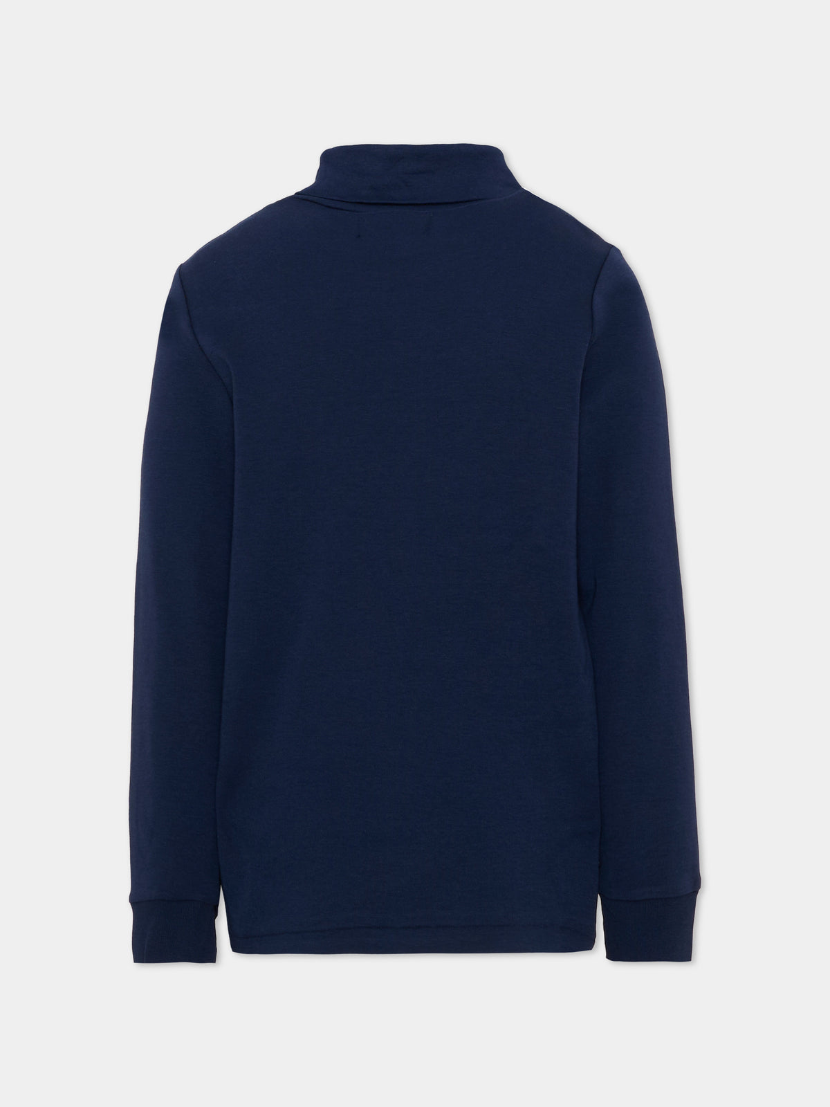 Dolcevita blu per bambino con logo,Ralph Lauren Kids,952435002