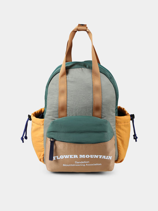 Zaino multicolor per bambino con logo,Flower Mountain,0F05 001 6002633 01