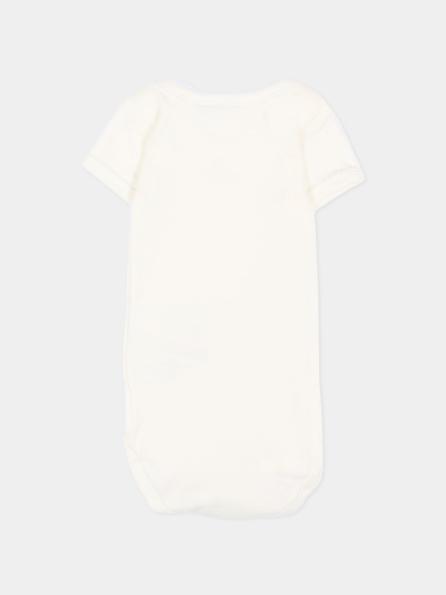 Set body avorio per neonata a cuori,Petit Bateau,A00BB VARIANTE 1 00