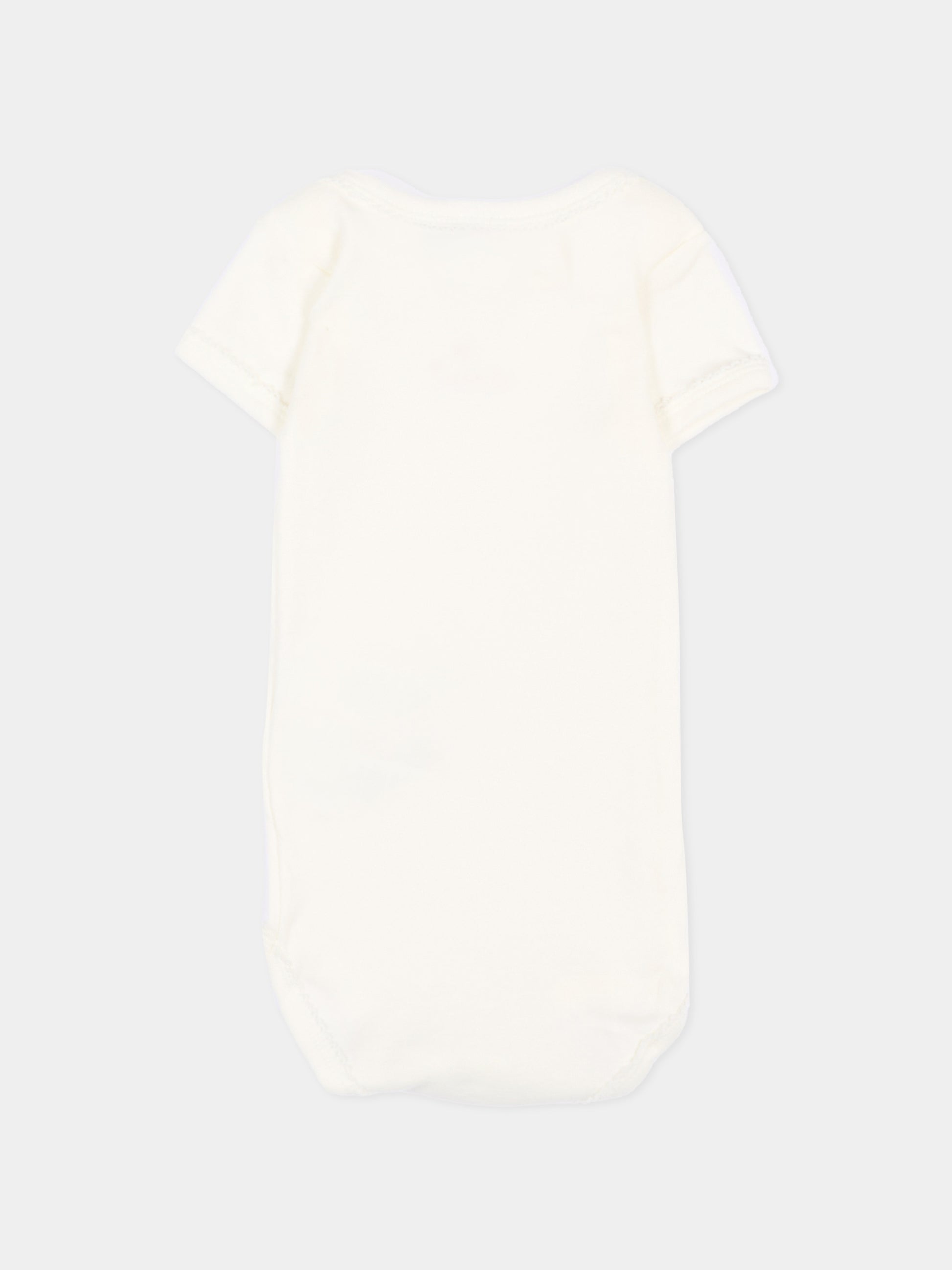 Set body avorio per neonata a cuori,Petit Bateau,A00BB VARIANTE 1 00