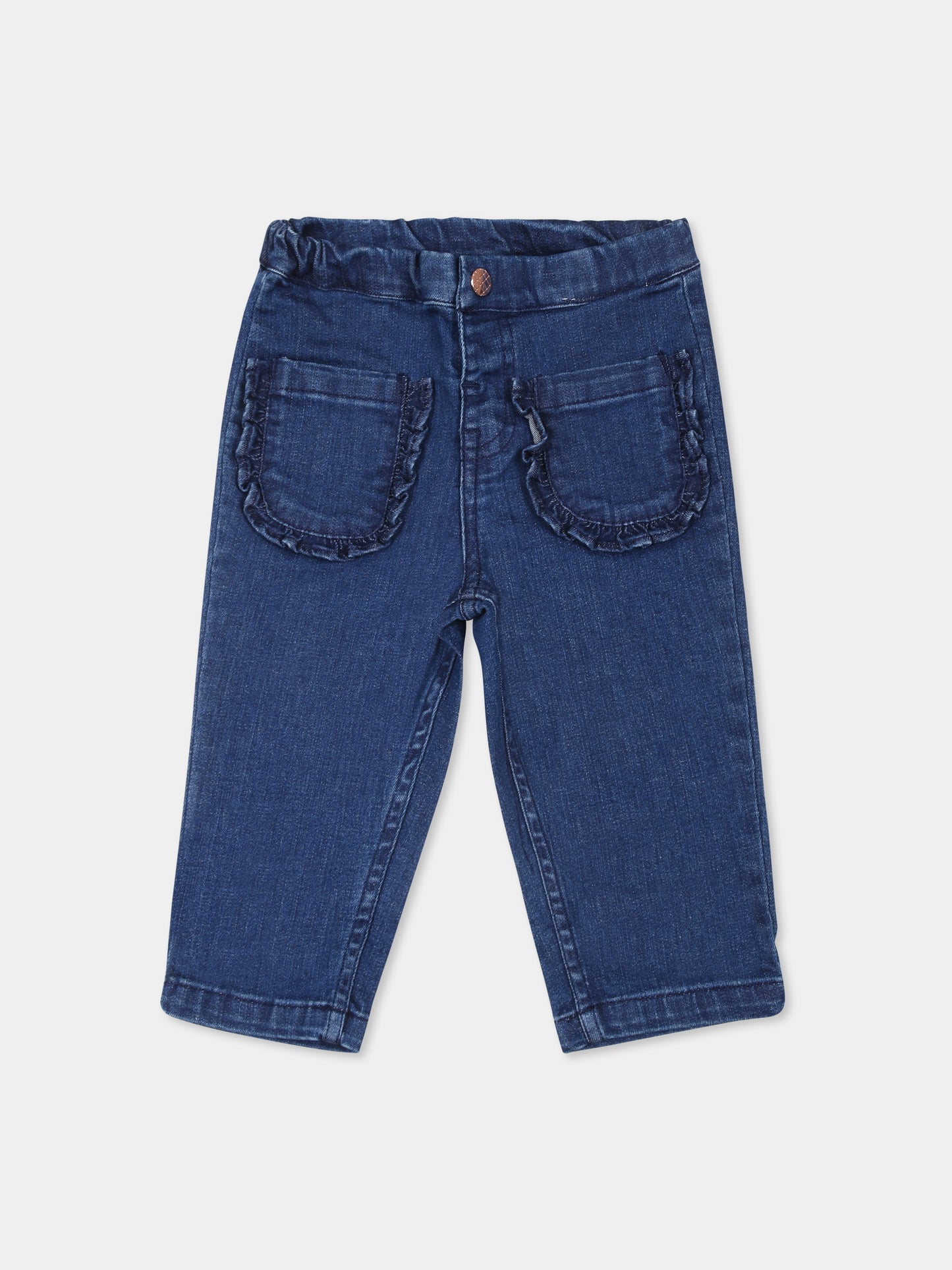 Jeans blu per neonata,Carrement Beau,Y30294 Z35