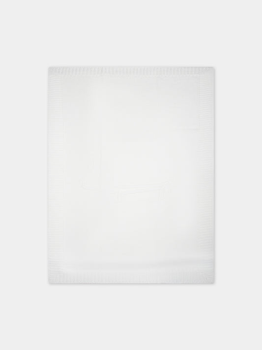 Coperta beige per neonati con riccio,Tartine Et Chocolat,T60006F 11