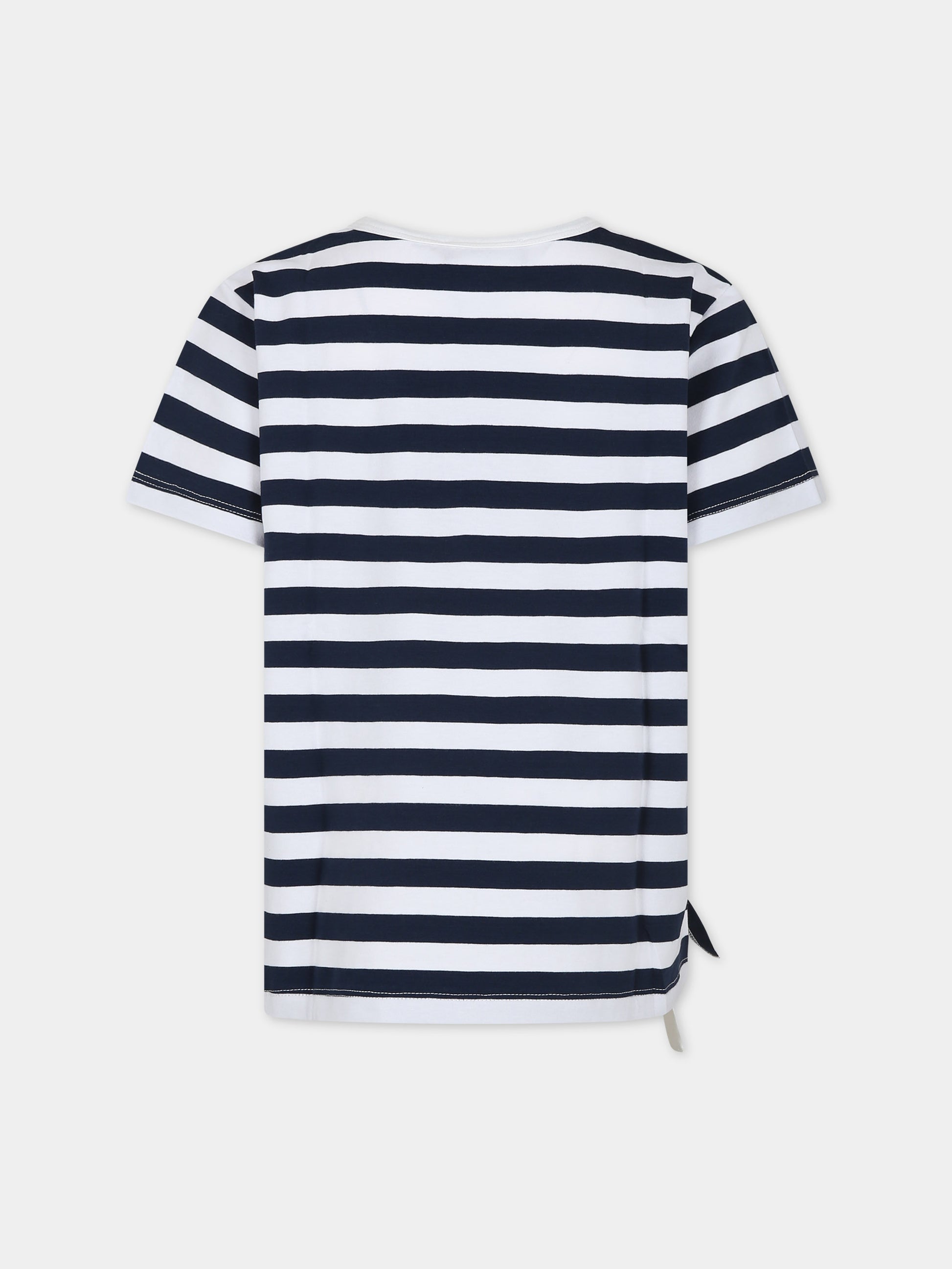 T-shirt bianca per bambina con Medusa Versace,Versace,1009092 1A09706 6WC00