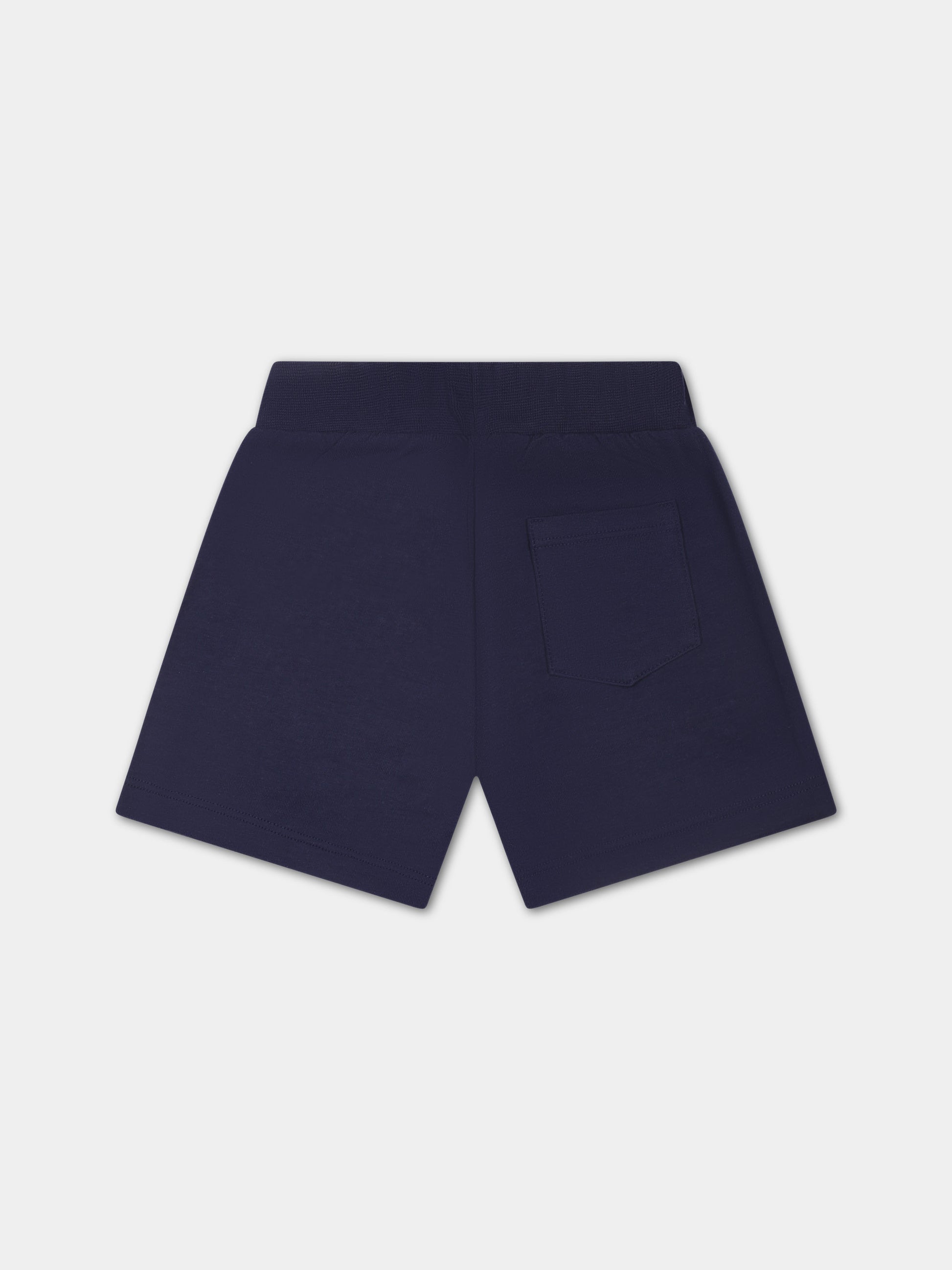 Shorts blu per neonato con Medusa,Versace,1000189 1A09930 2U840