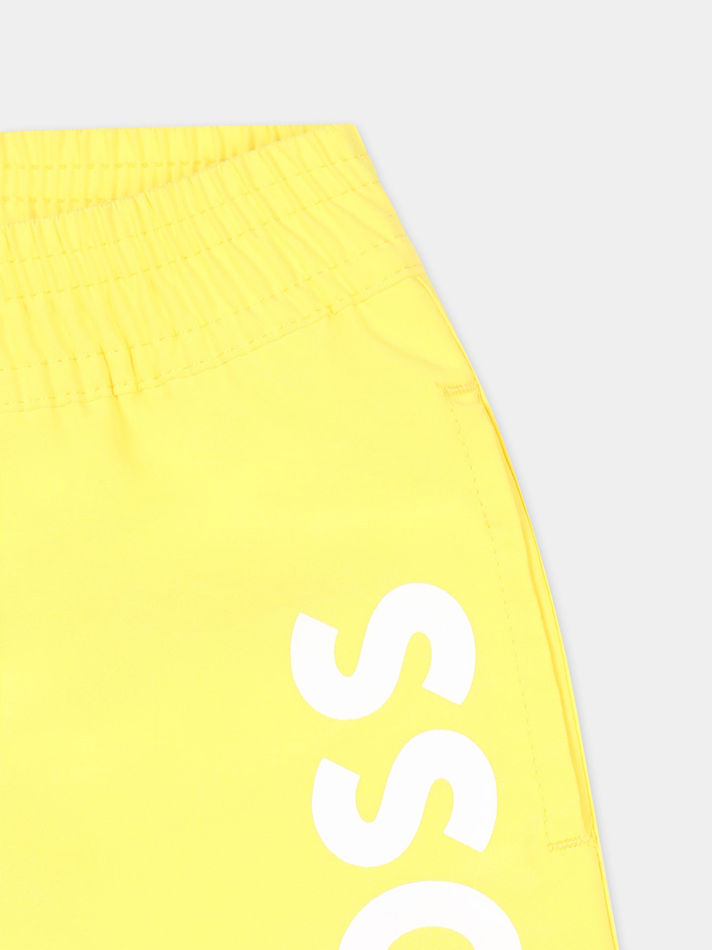 Boxer mare giallo per neonato con logo,Boss,J50569 508