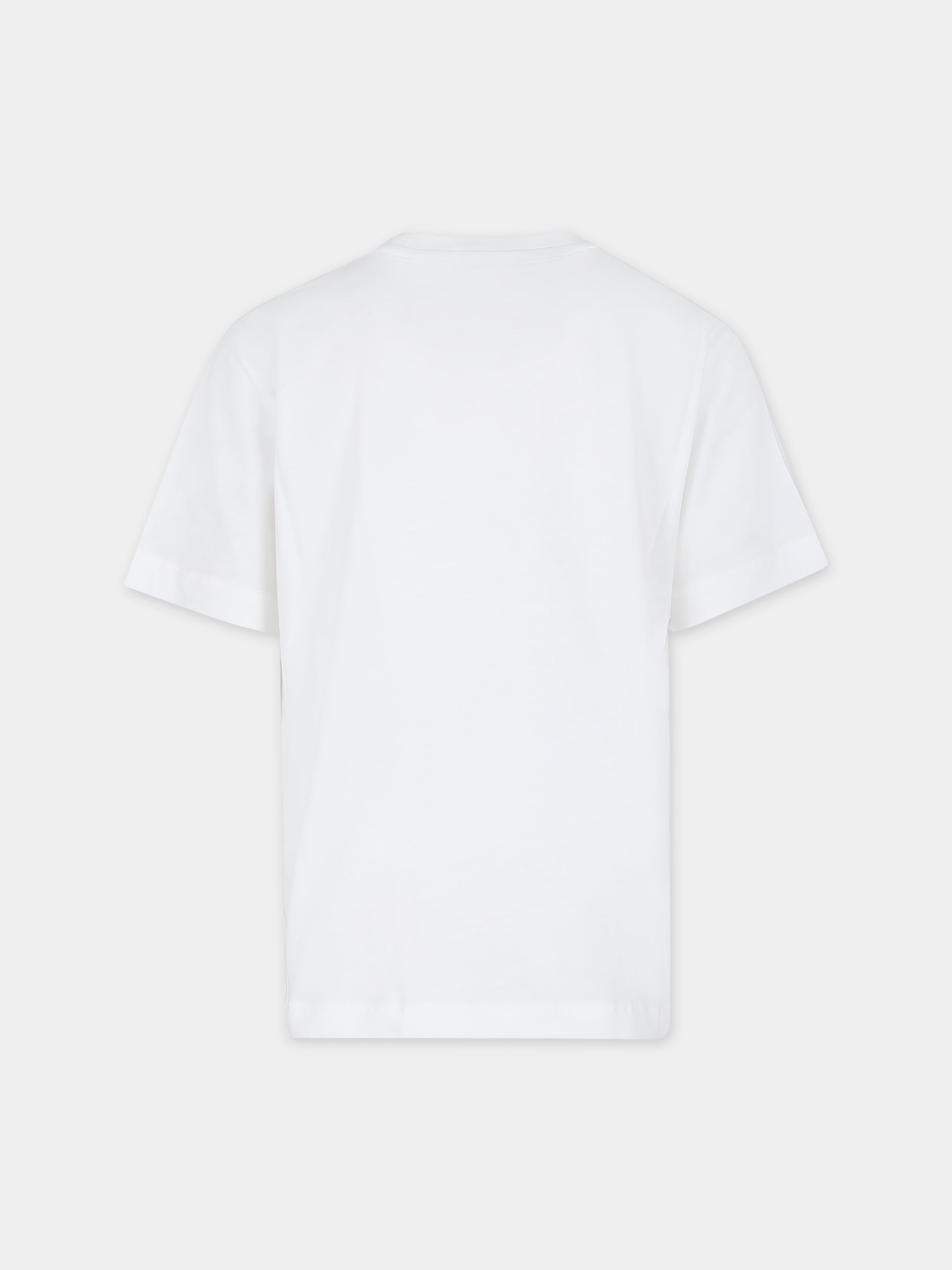 T-shirt avorio per bambina con Pegaso,Etro,GU8P21 Z2081 101RO