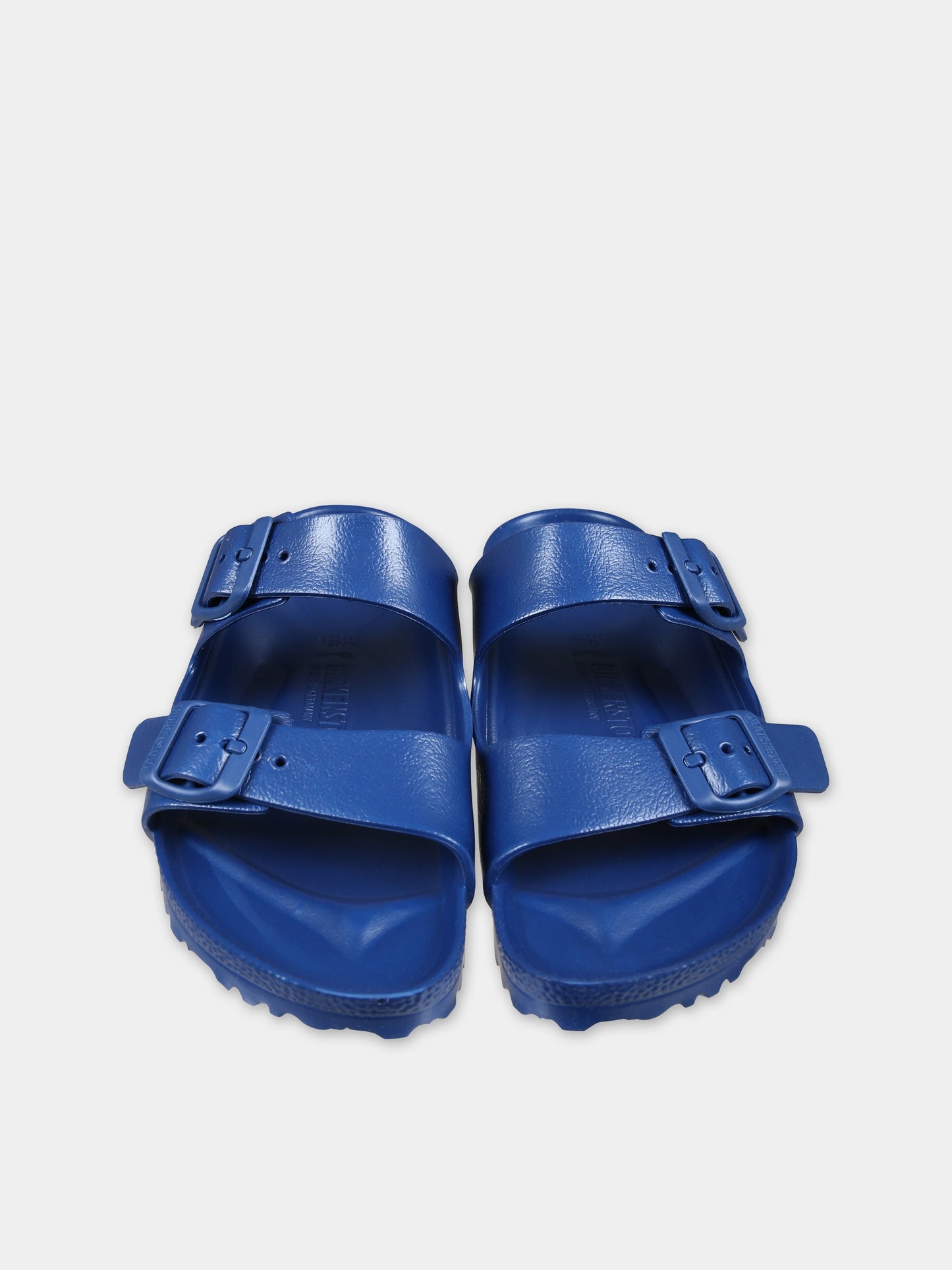 Ciabatte blu Arizona Eva per bambini con logo,Birkenstock,1019142