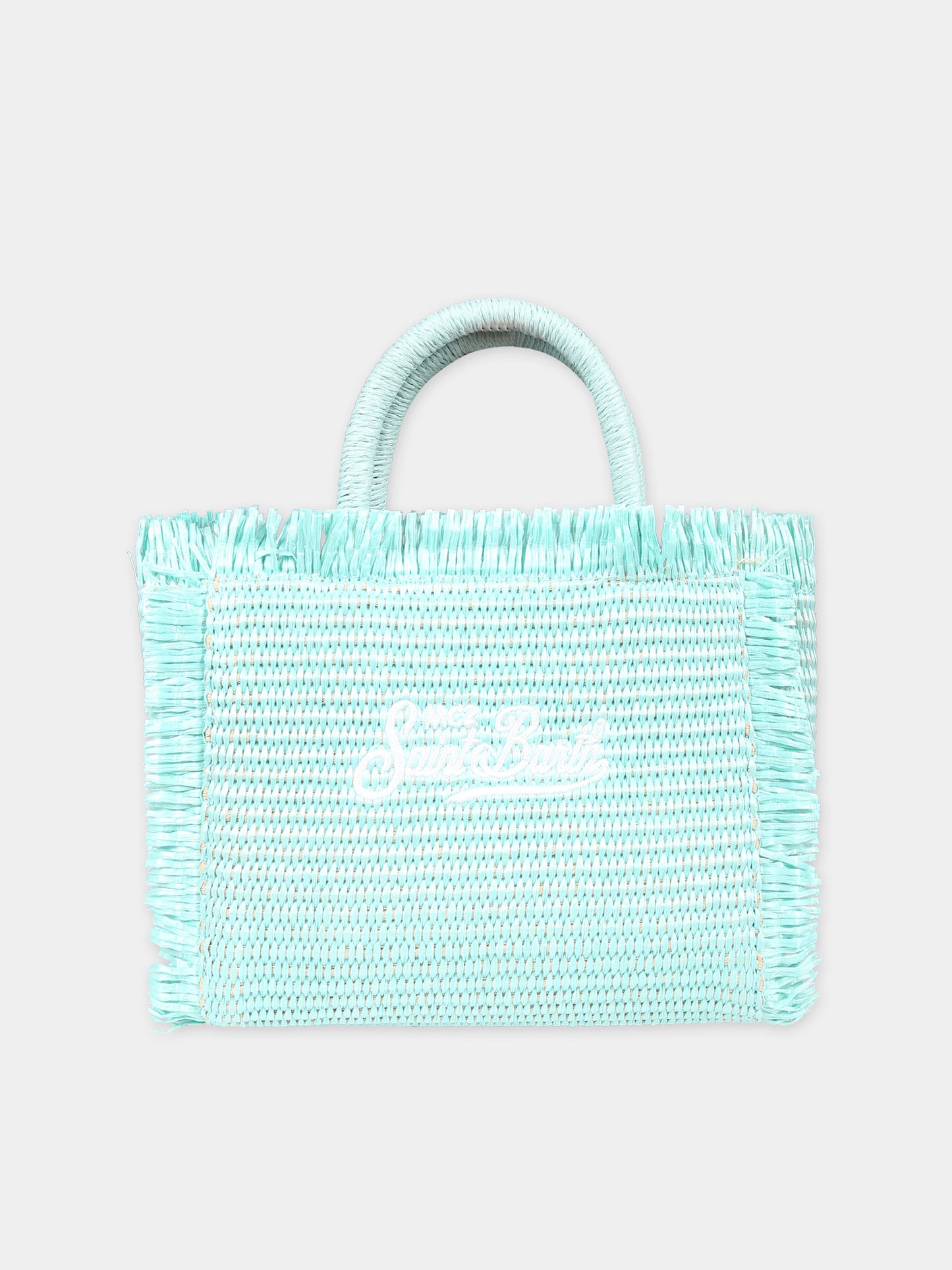 Borsa verde per bambina con logo,Mc2 Saint Barth,VAMI009 00379F