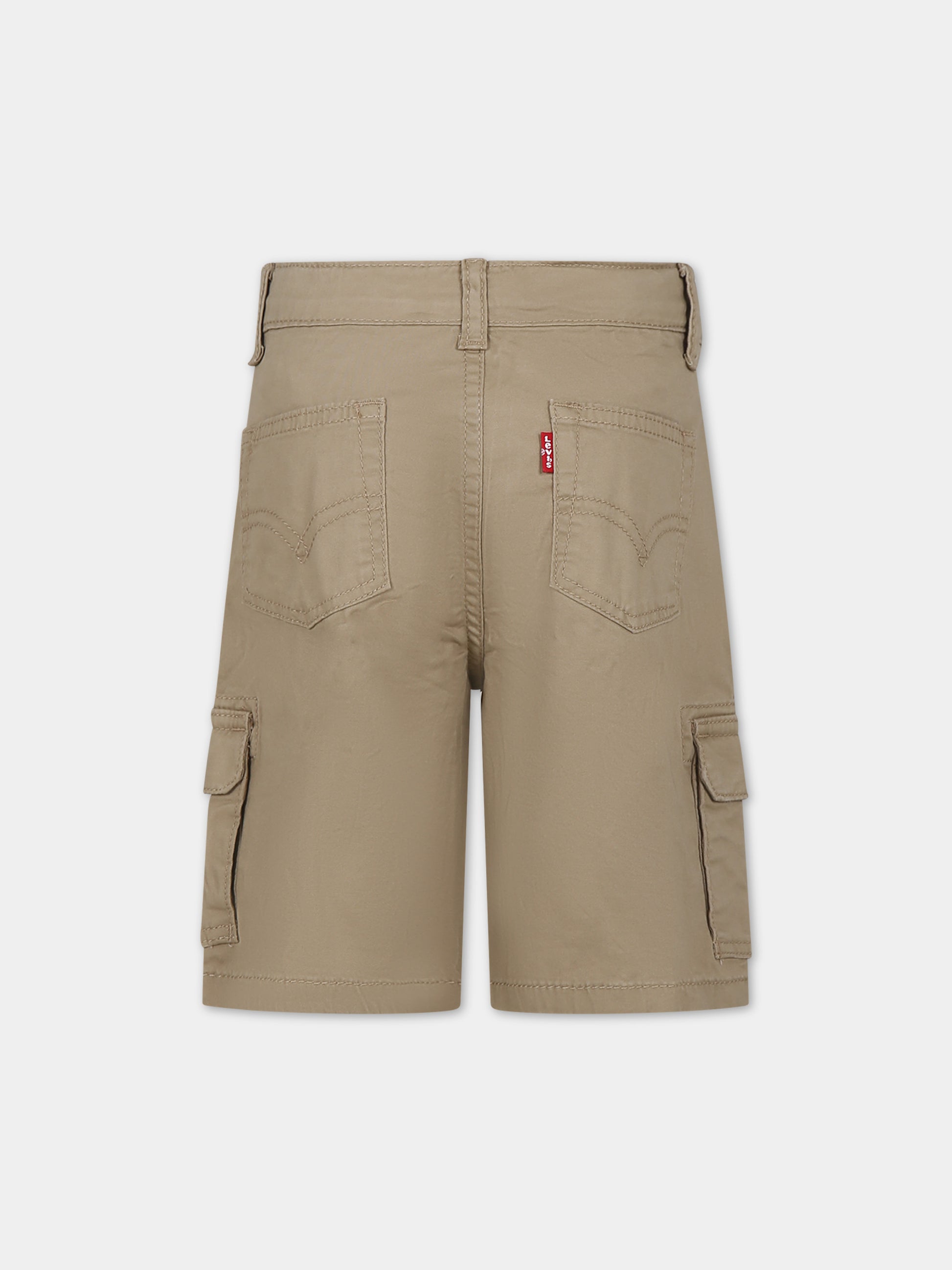 Shorts casual marrone per bambino,Levi's Kids,24SMLK8EK797 Y16