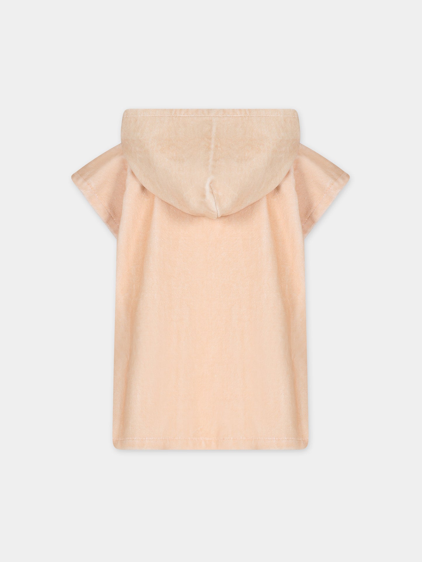 Accappatoio rosa per bambina con chitarra,Stella Mccartney Kids,TSCA00 Z0163 504