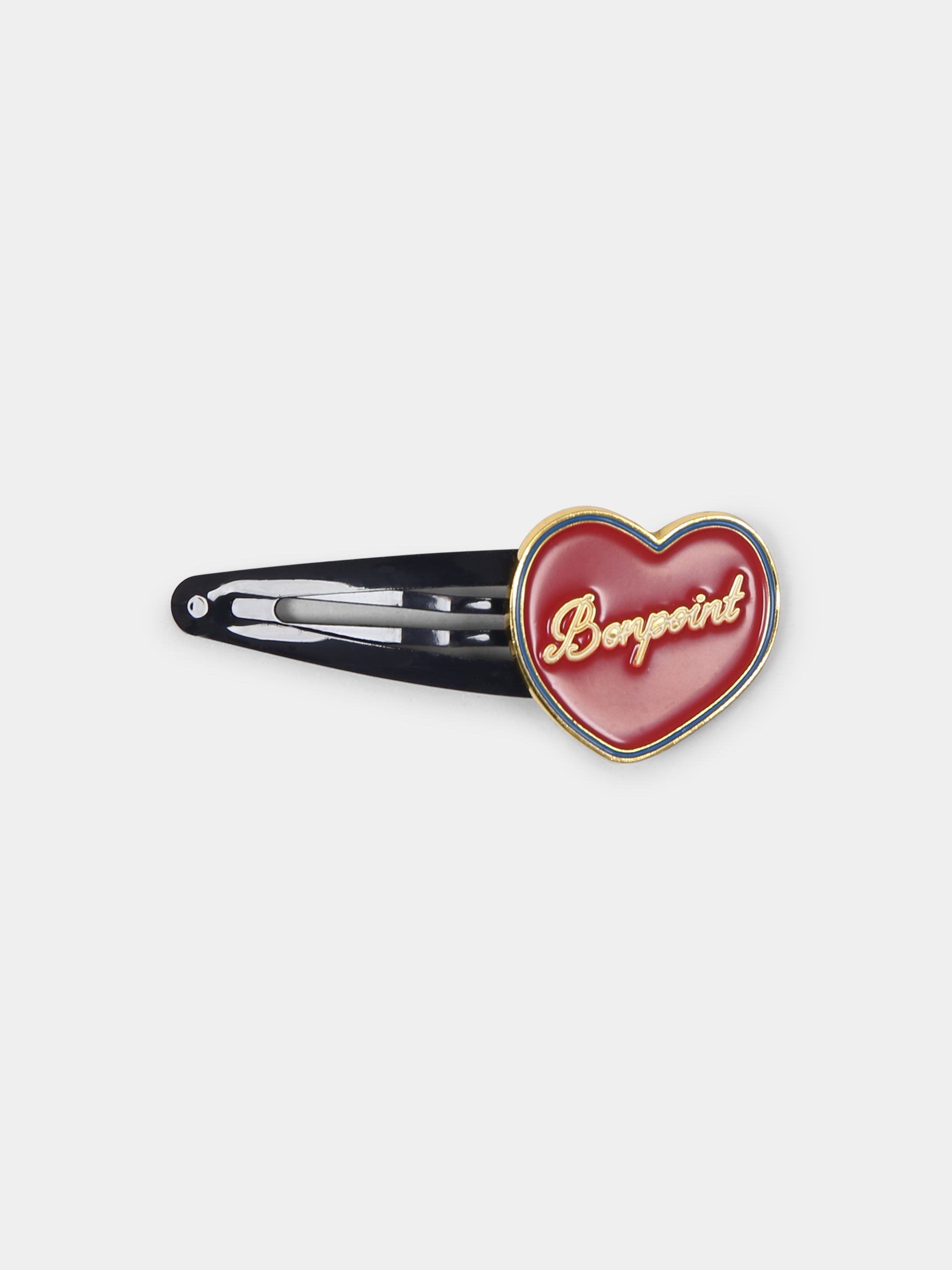 Set fermagli multicolor per bambina con cuore,Bonpoint,S05GHAW00008 051