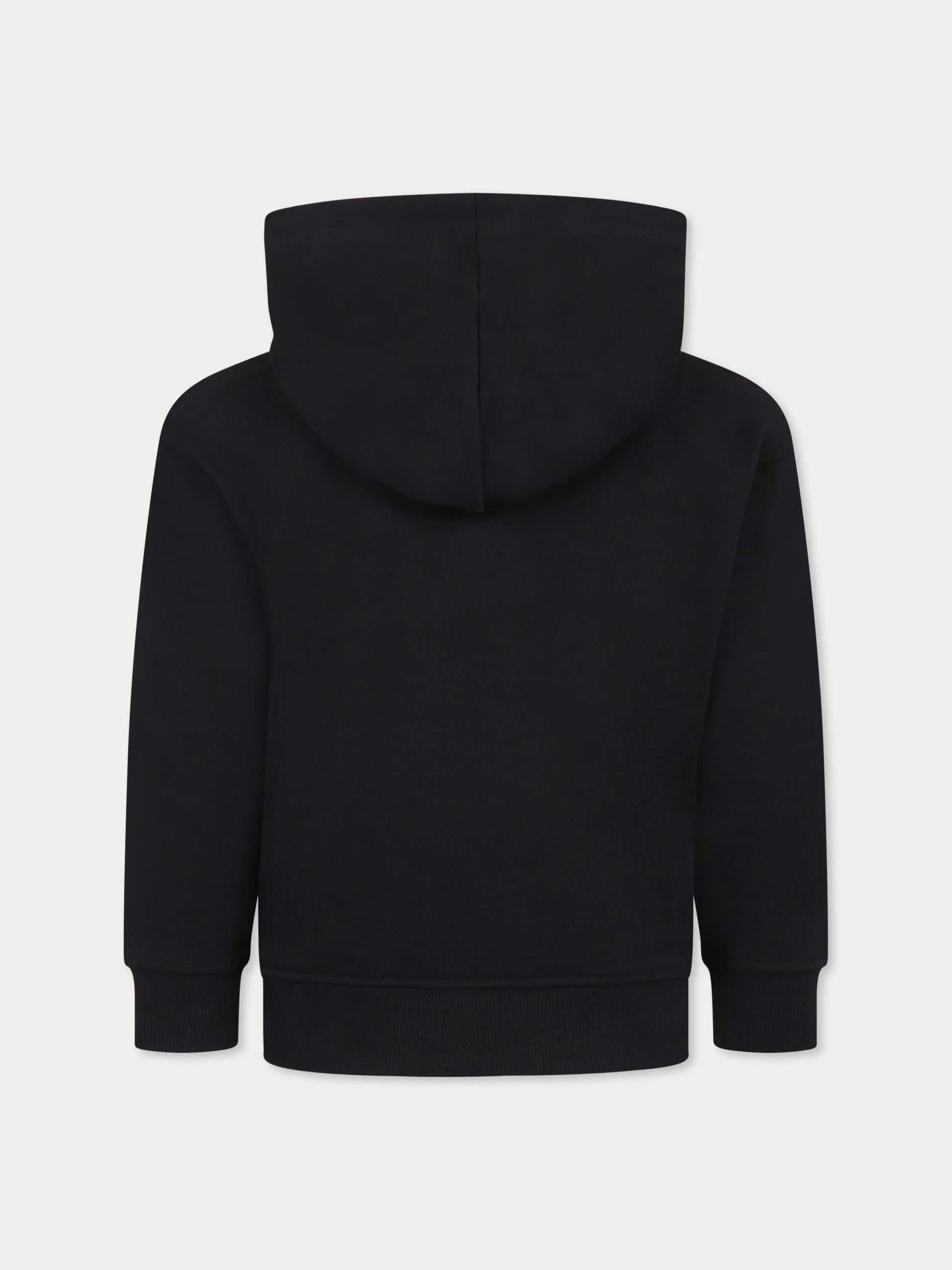 Felpa nera per bambino con logo,Calvin Klein Kids,24F CKIB0IB02380J IB0IB02380 BEH