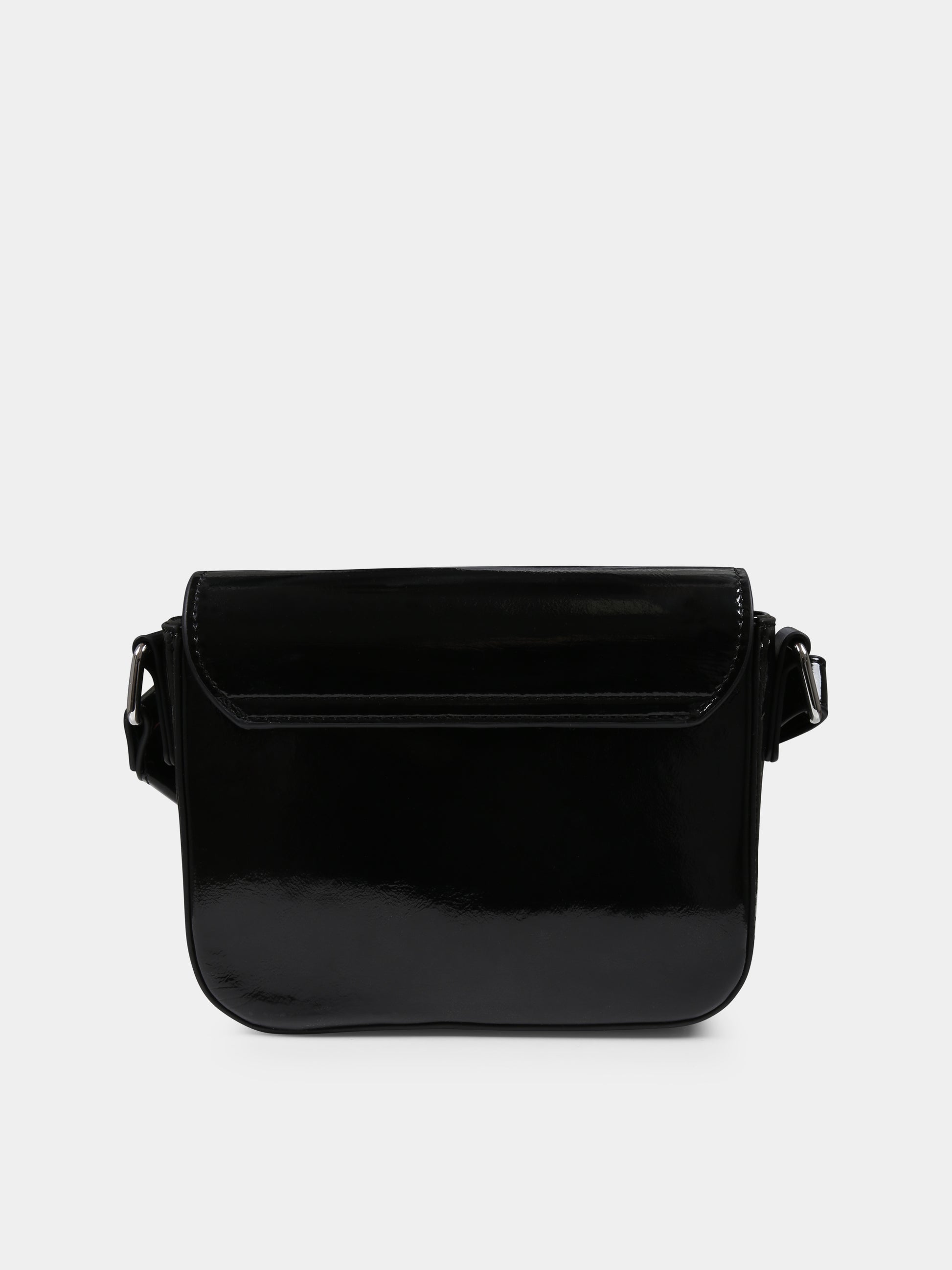 Borsa nera per bambina con logo,Calvin Klein Kids,24F CKIU0IU00688 IU0IU00688 BEH