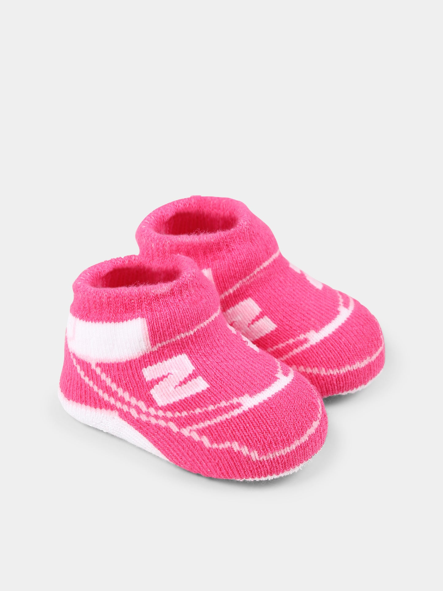 Set calzini rosa per neonata con logo,New Balance,25S NBLAKB0104 LAKB0104 LLS