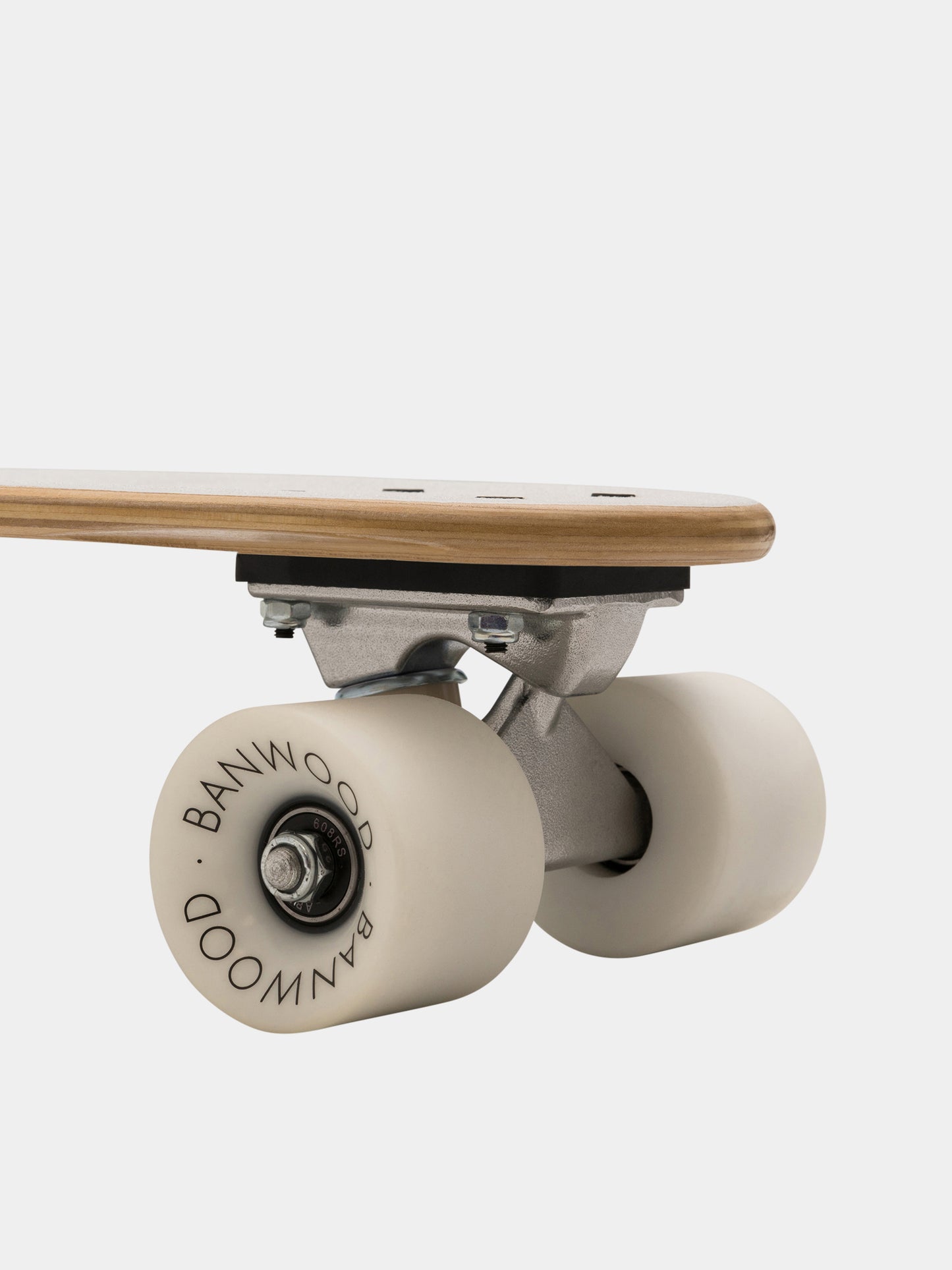 Skateboard bianco per bambini,Banwood,BW SKB WHITE