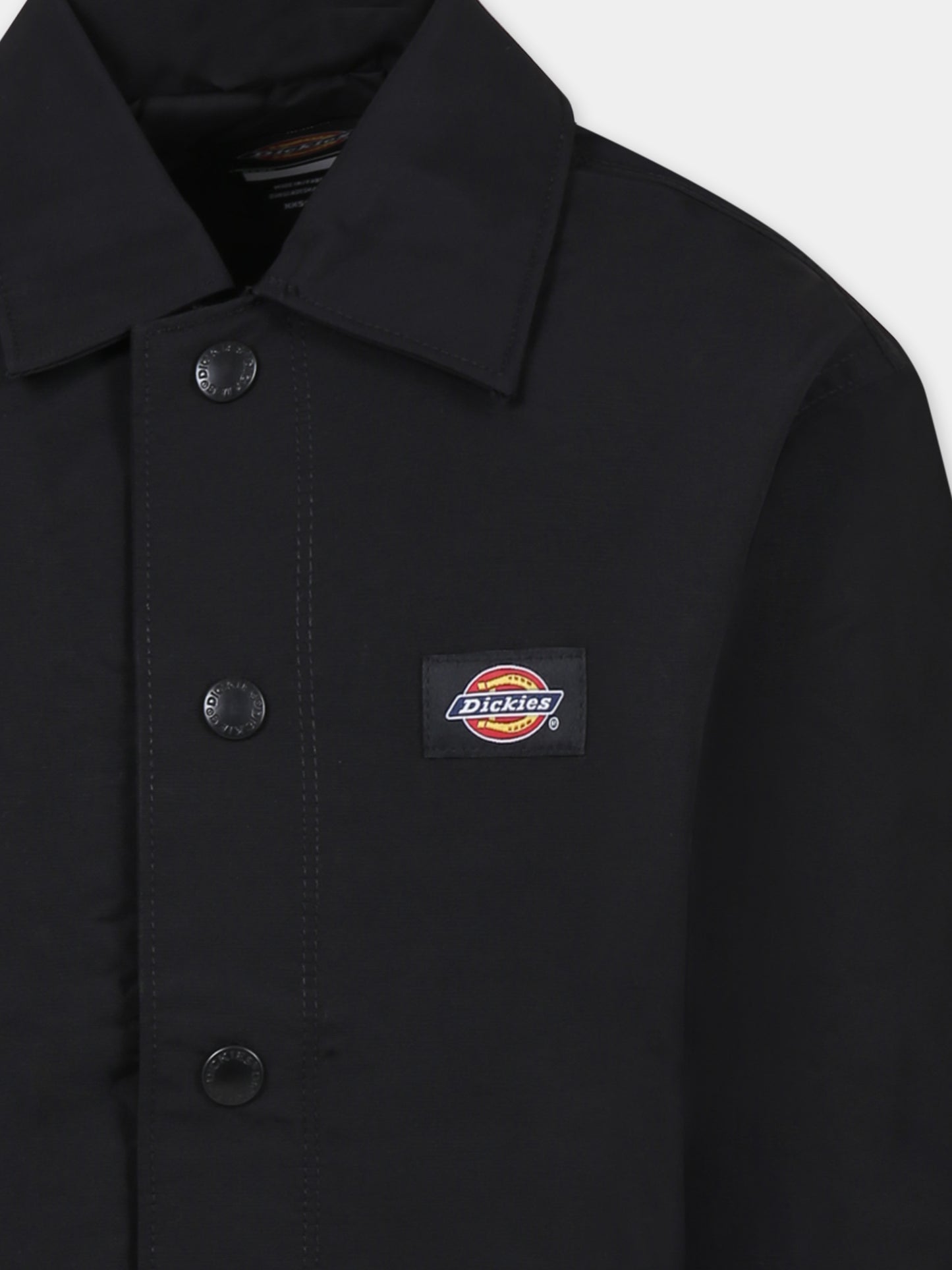 Giubbotto nero per bambino con logo,Dickies,DK0KJR31FBK1