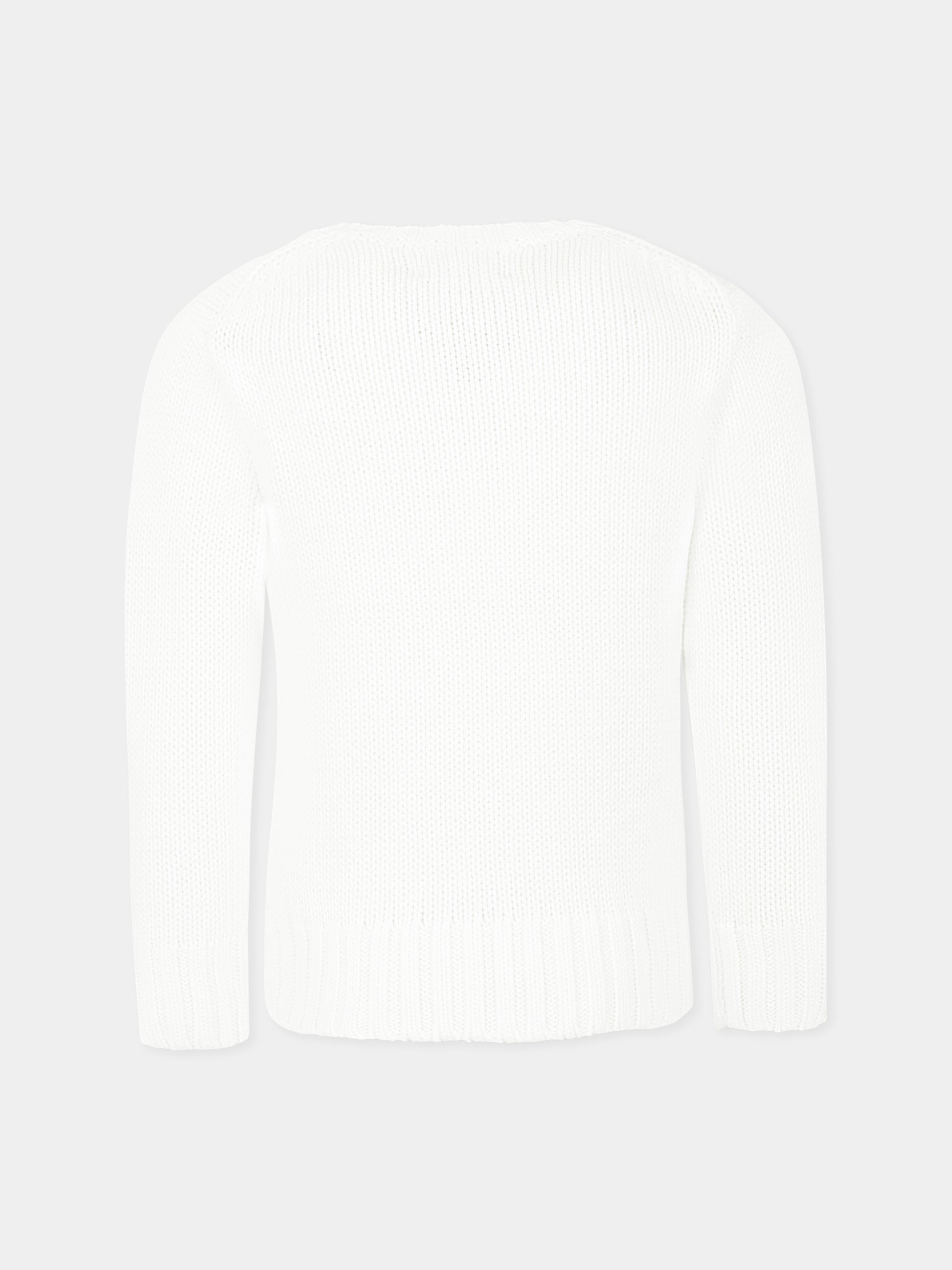 Maglione bianco per bambino,Ralph Lauren Kids,668285006 NEVIS