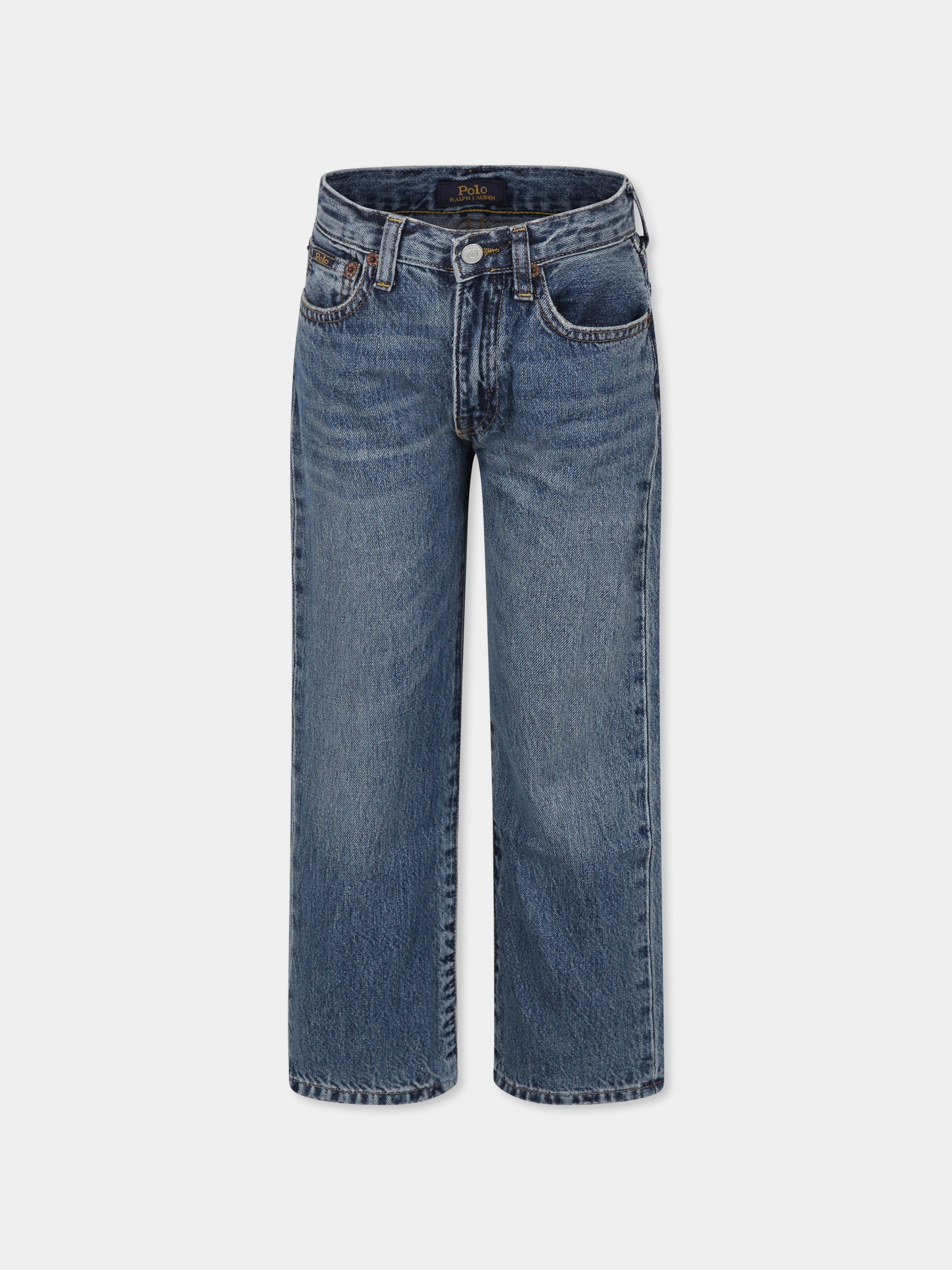 Jeans denim per bambino,Ralph Lauren Kids,917223001 PIERSON INDIGO