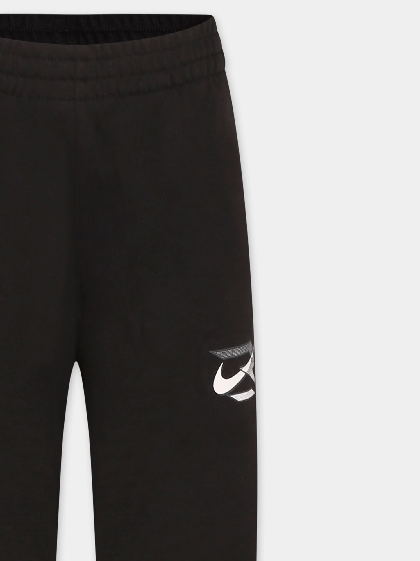 Pantaloni neri per bambino con loghi,Nike,9Q1094 023