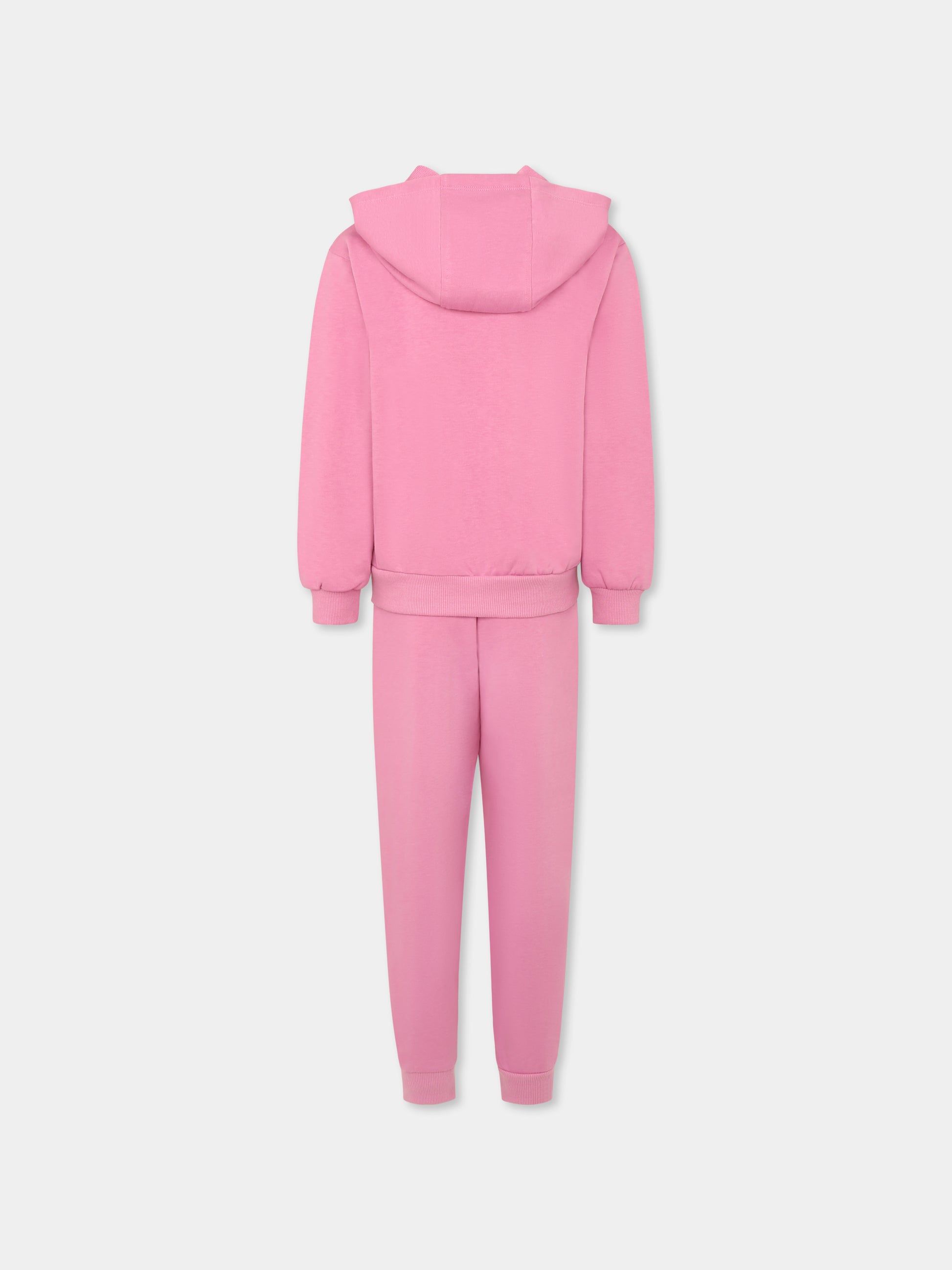 Completo rosa per bambina neonata con logo,Nike,36M485 ACG