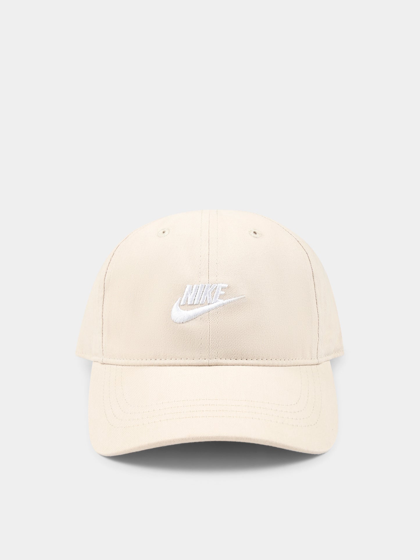 Cappello beige per bambini con logo,Nike,8A2902 X5C