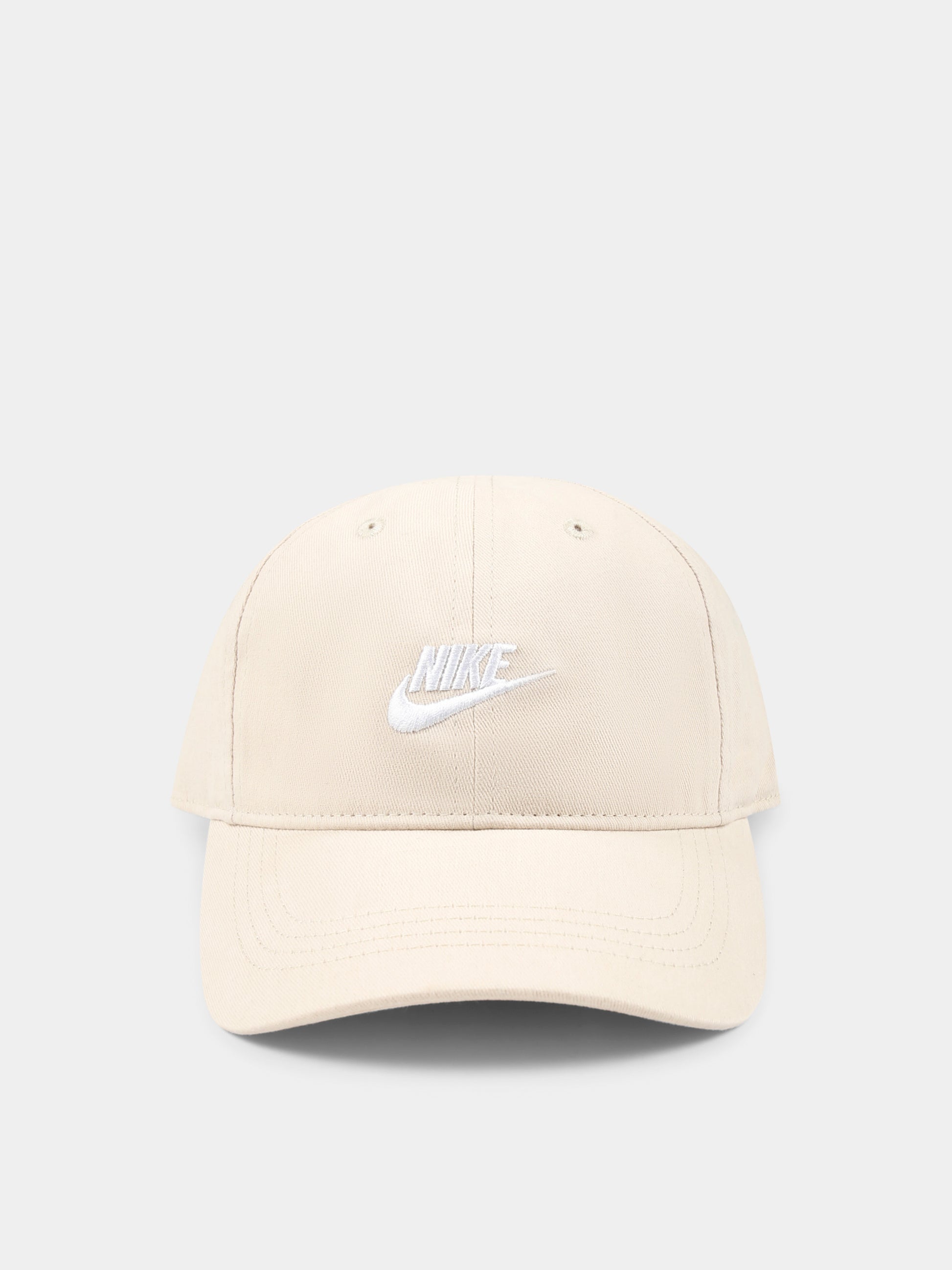 Cappello beige per bambini con logo,Nike,8A2902 X5C